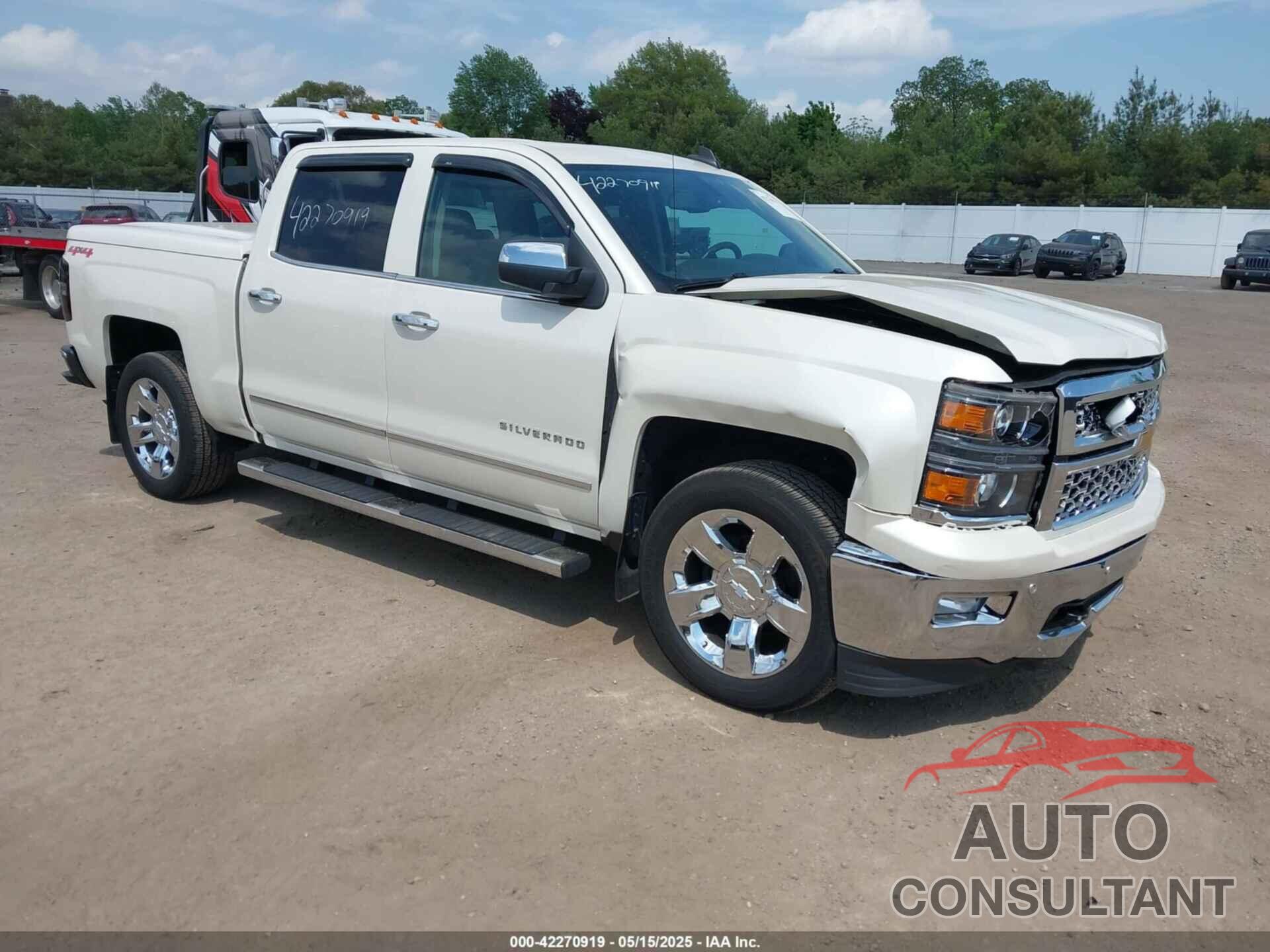 CHEVROLET SILVERADO 1500 2015 - 3GCUKSEC1FG416296