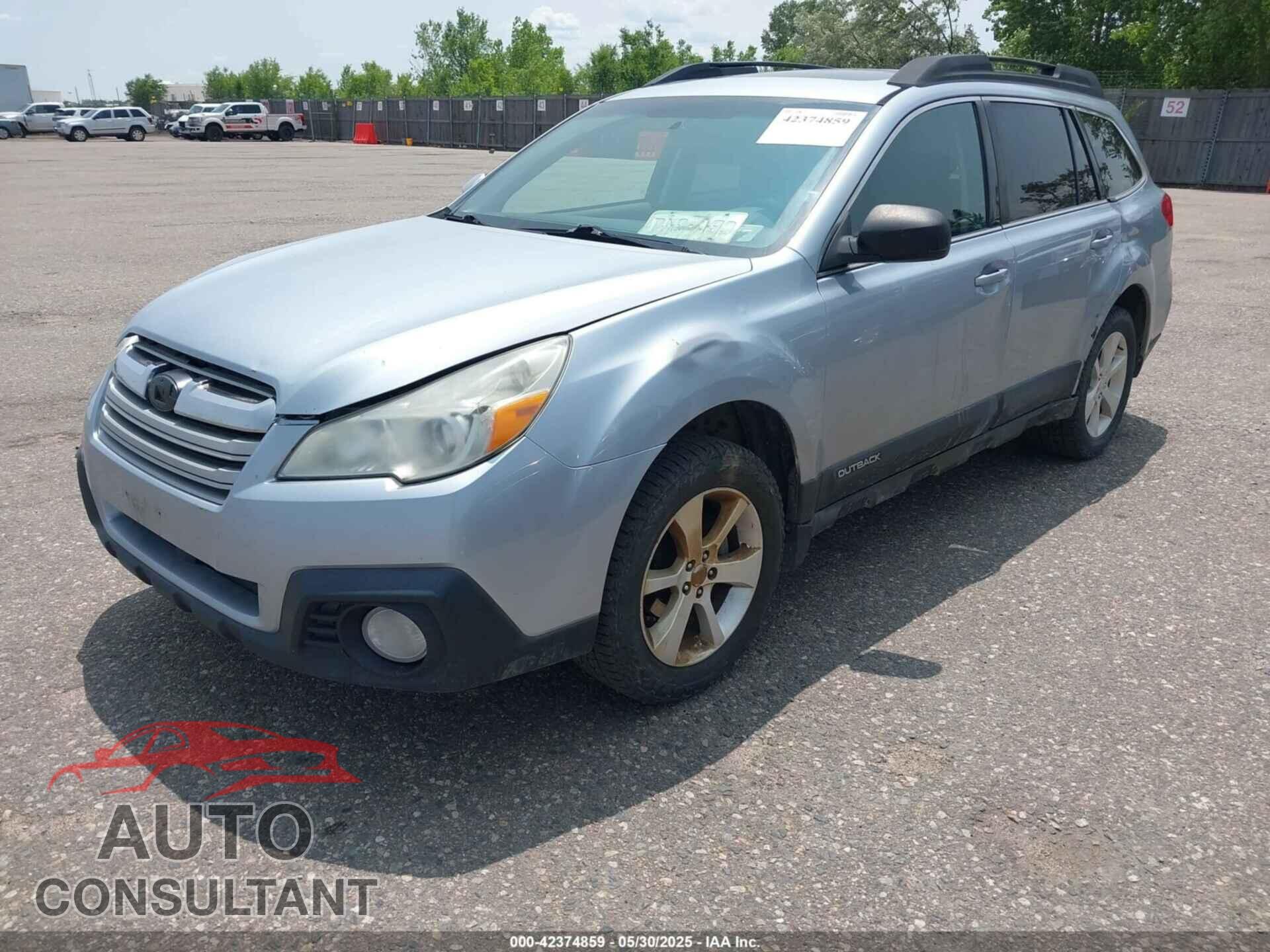 SUBARU OUTBACK 2014 - 4S4BRCEC8E3300020