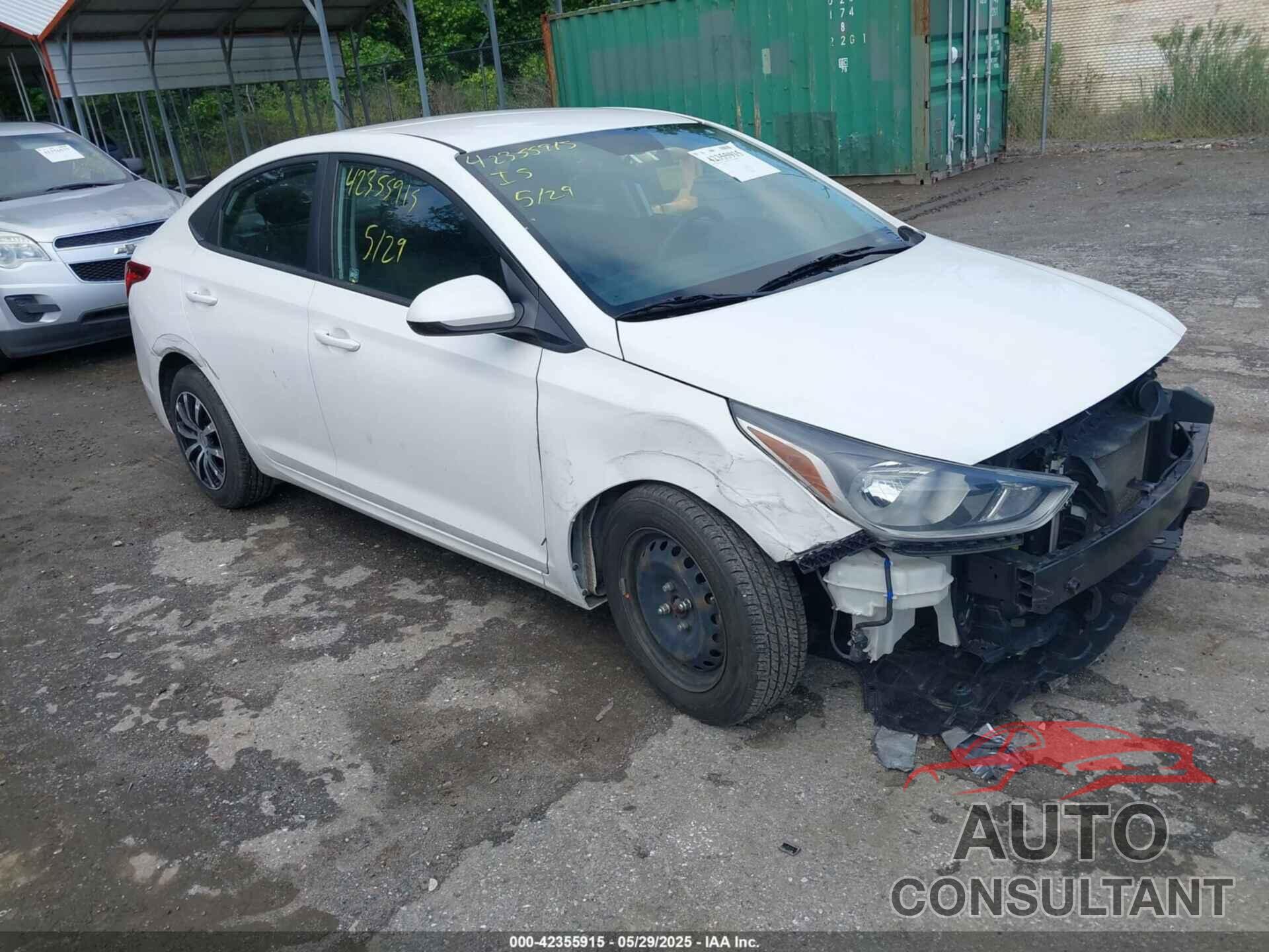 HYUNDAI ACCENT 2019 - 3KPC24A39KE076270