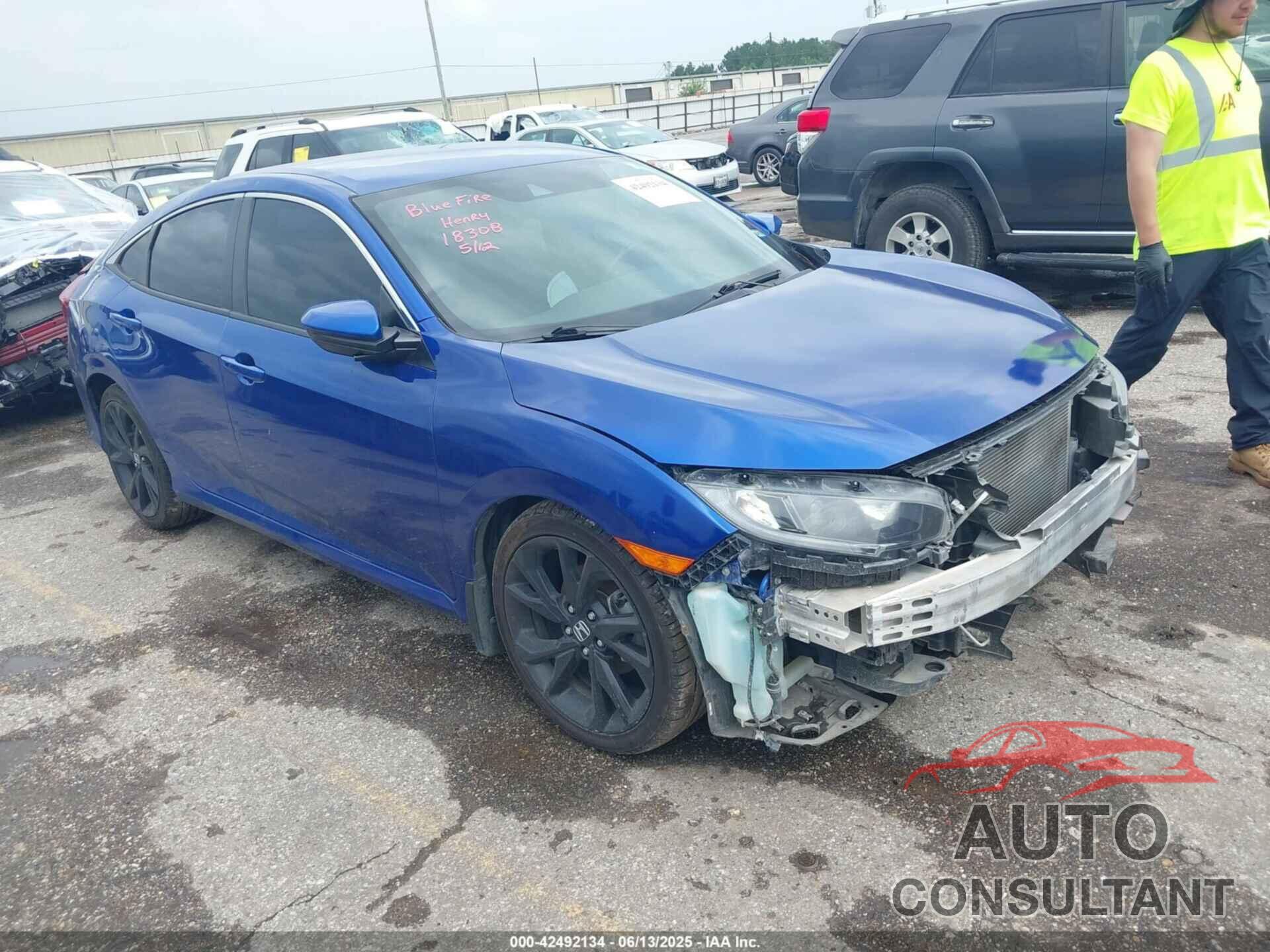 HONDA CIVIC 2019 - 19XFC2F81KE044237