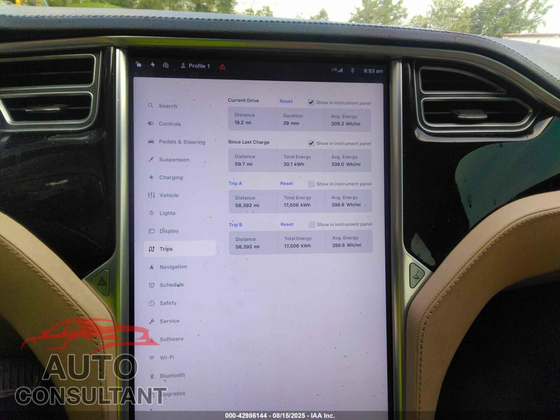 TESLA MODEL S 2013 - 5YJSA1CN6DFP26150
