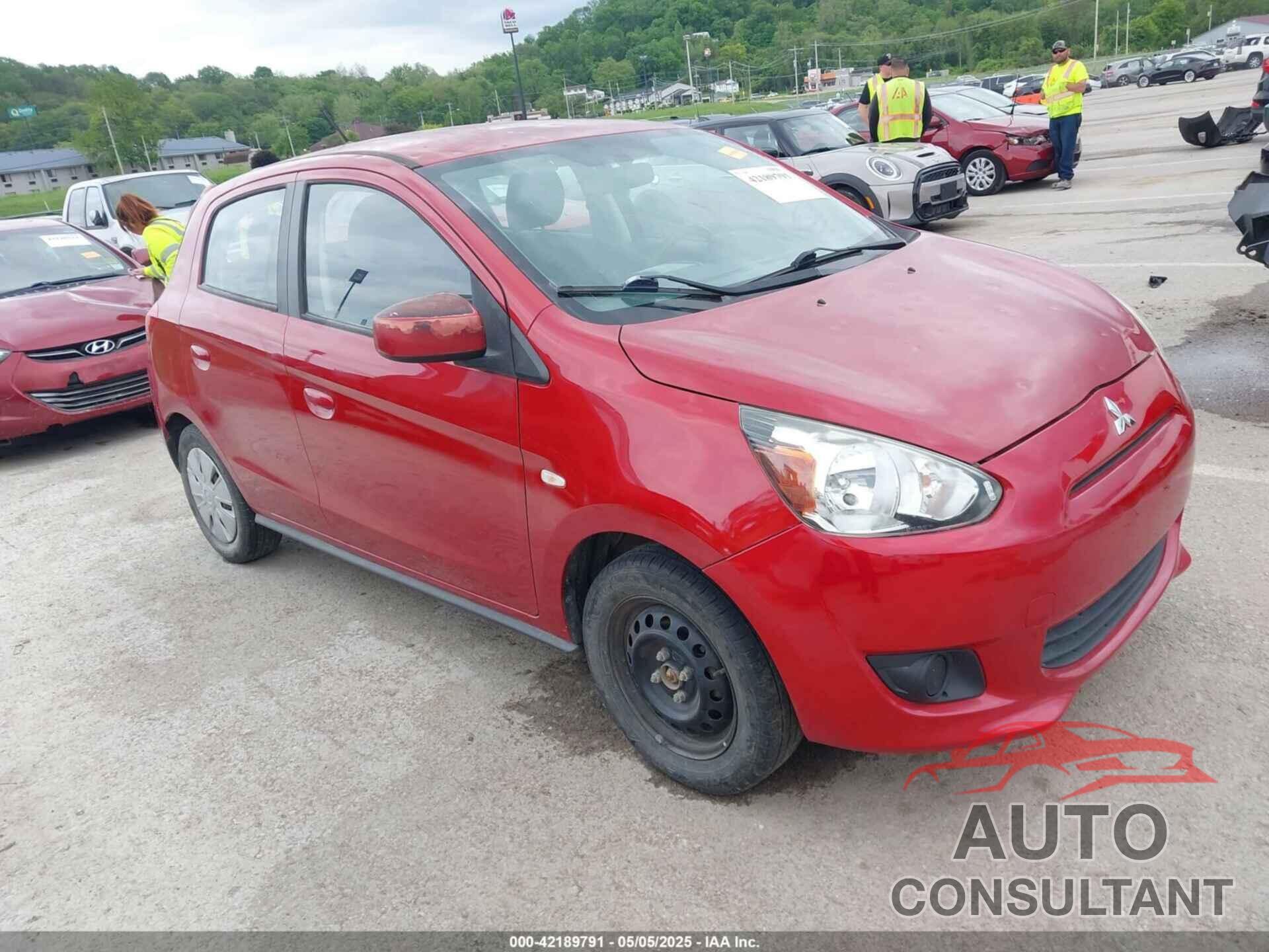 MITSUBISHI MIRAGE 2015 - ML32A3HJ2FH060217