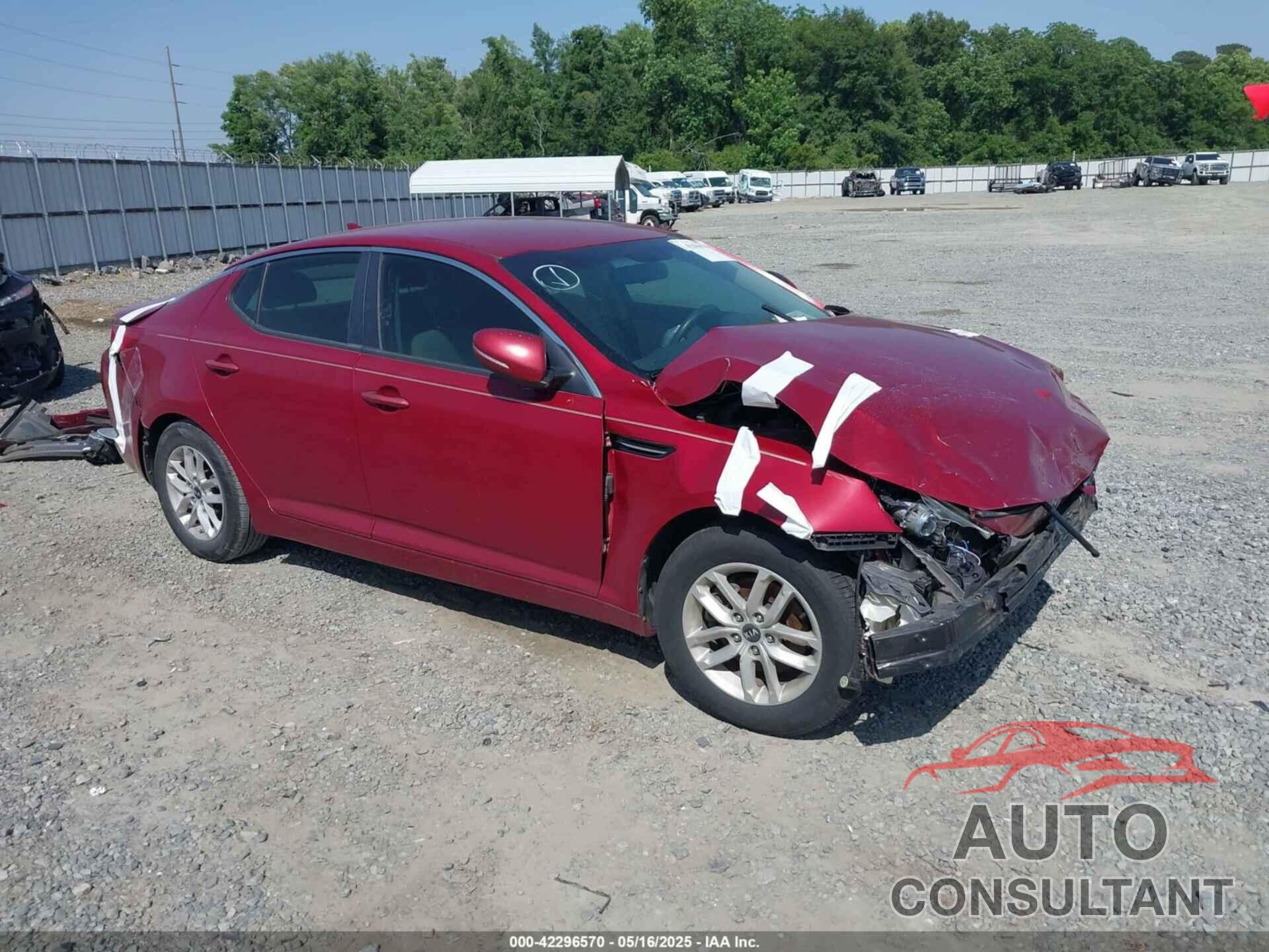 KIA OPTIMA 2011 - KNAGM4A76B5072989