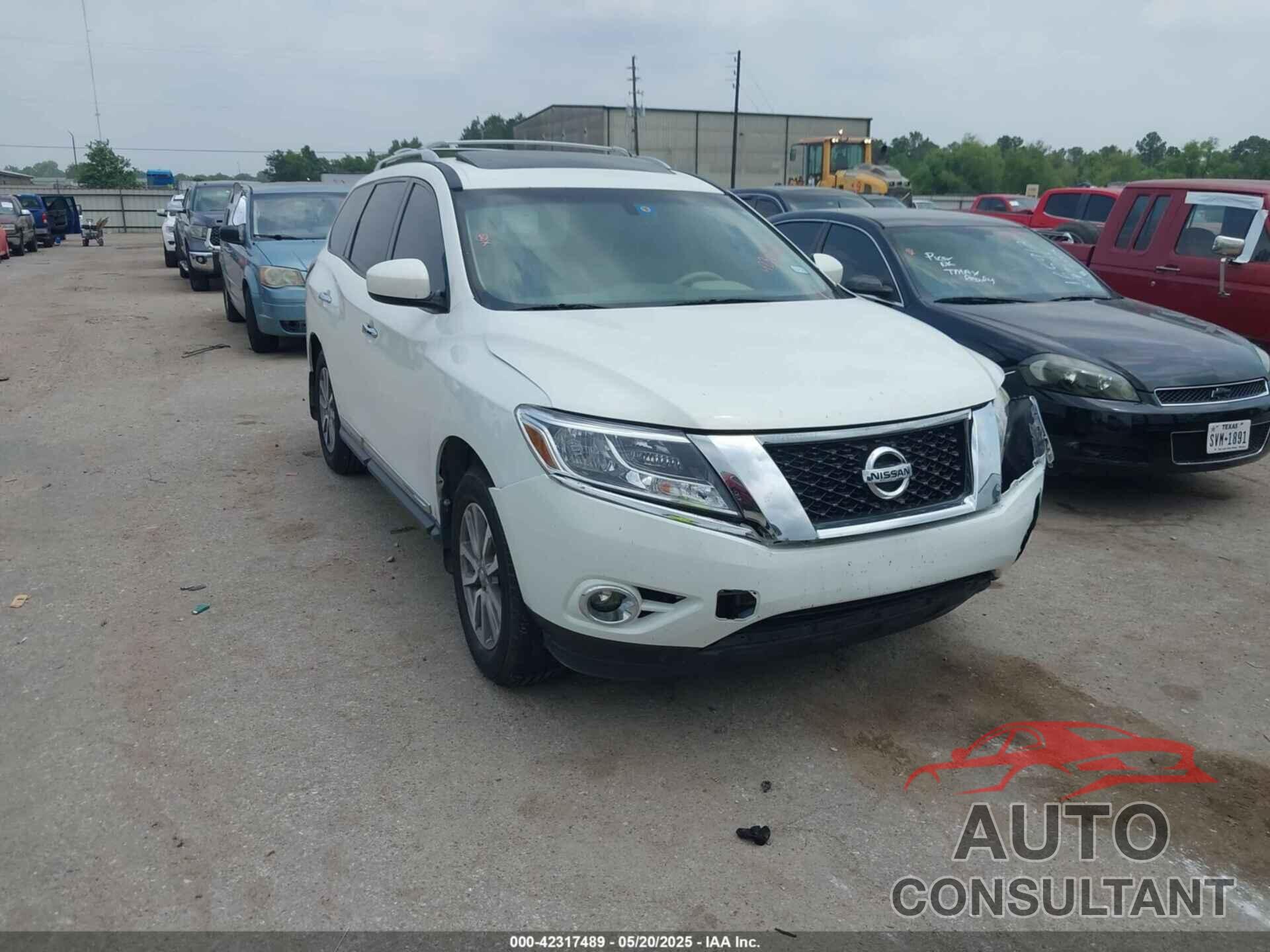 NISSAN PATHFINDER 2013 - 5N1AR2MNXDC613786