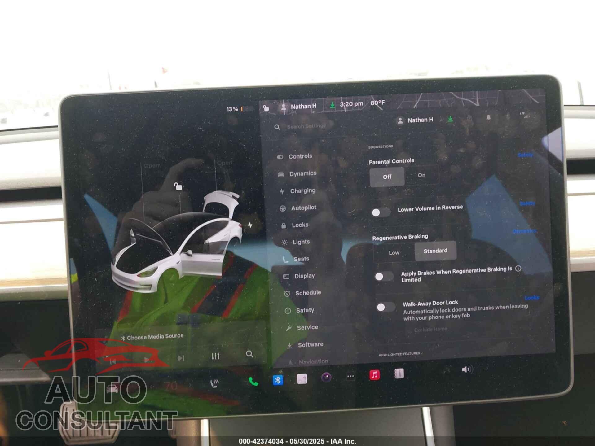 TESLA MODEL 3 2019 - 5YJ3E1EA1KF310118