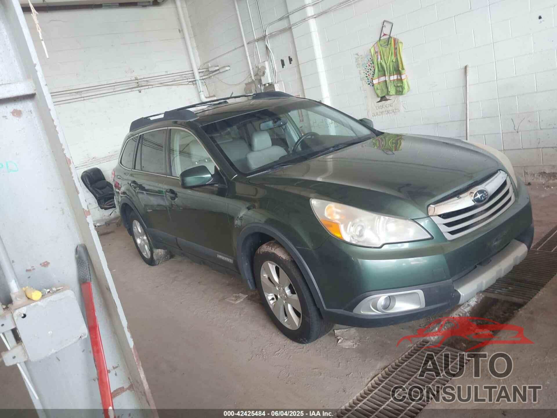 SUBARU OUTBACK 2010 - 4S4BRBKC9A3377763