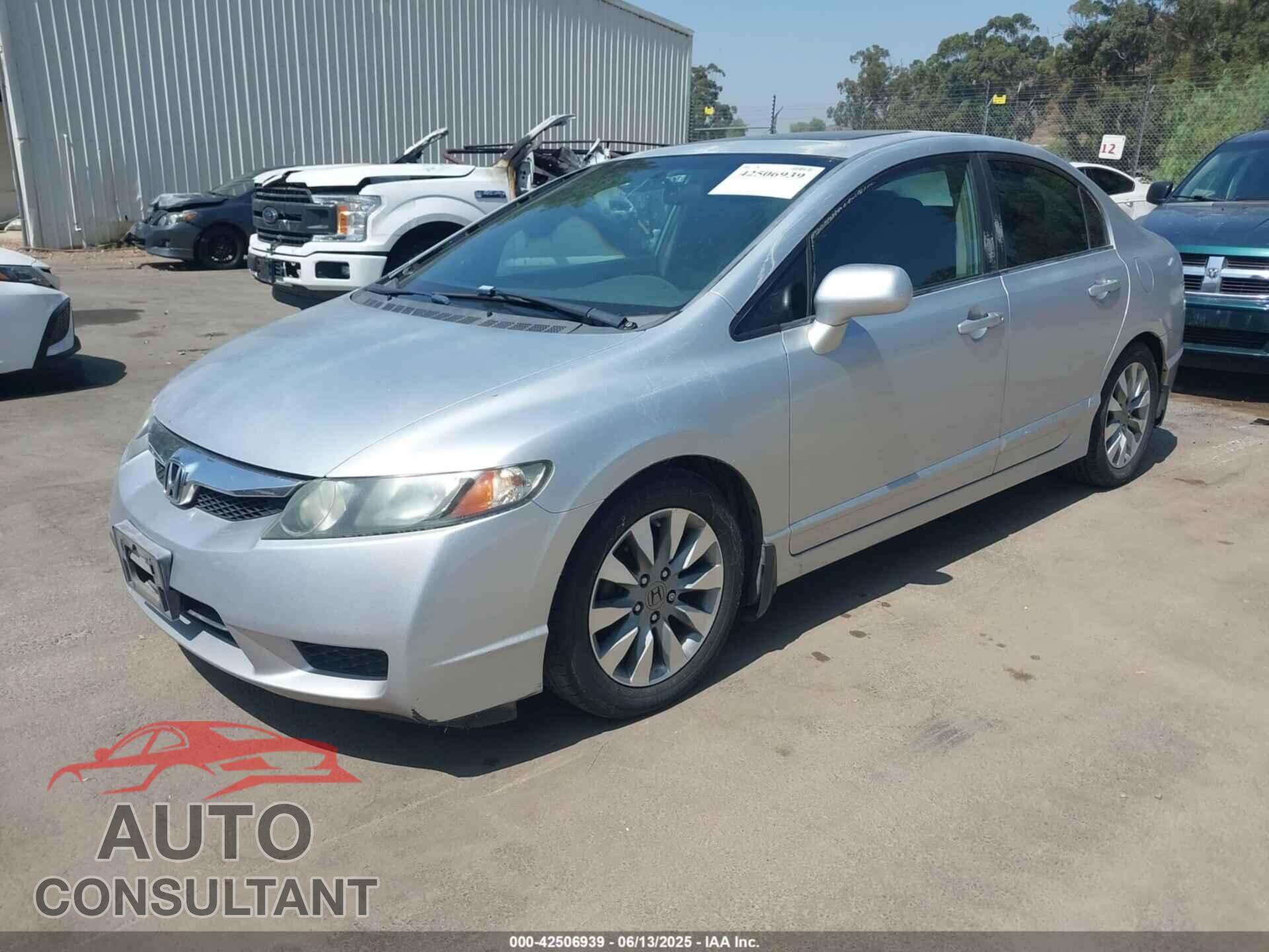 HONDA CIVIC 2011 - 2HGFA1F9XBH516708