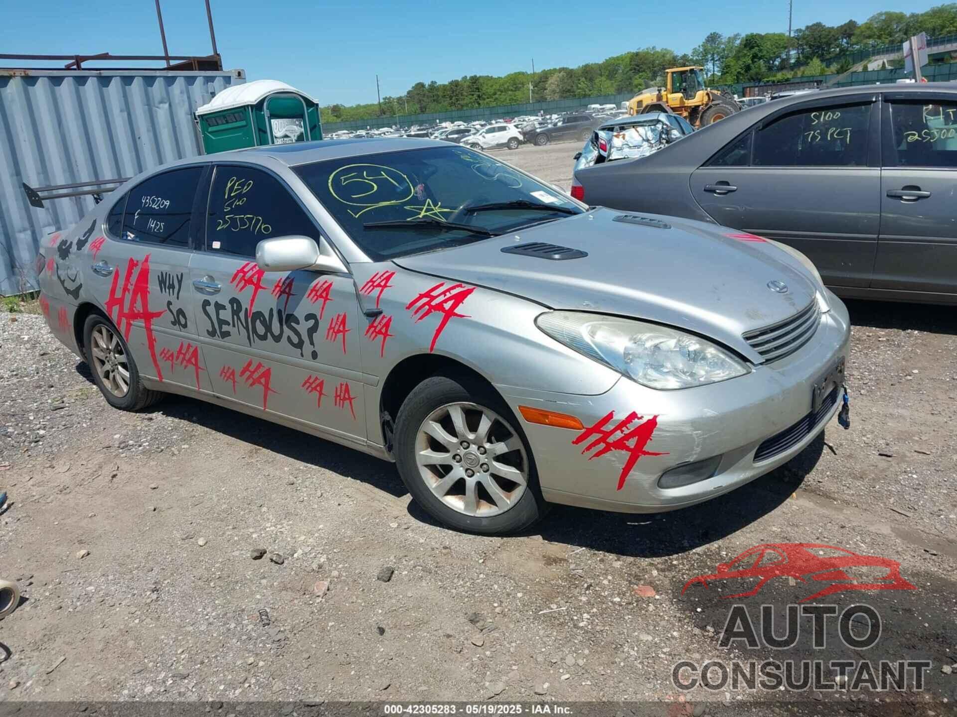 LEXUS ES 300 2002 - JTHBF30G420012742