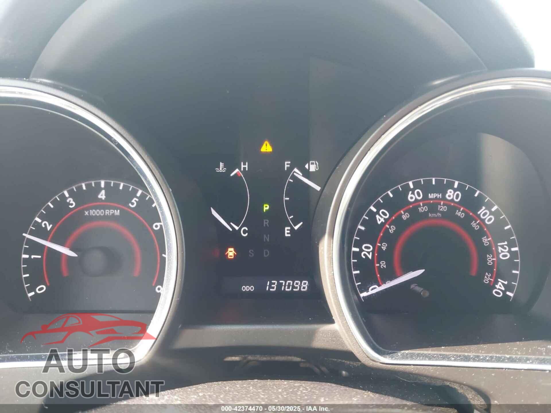 TOYOTA HIGHLANDER 2013 - 5TDBK3EH8DS232741