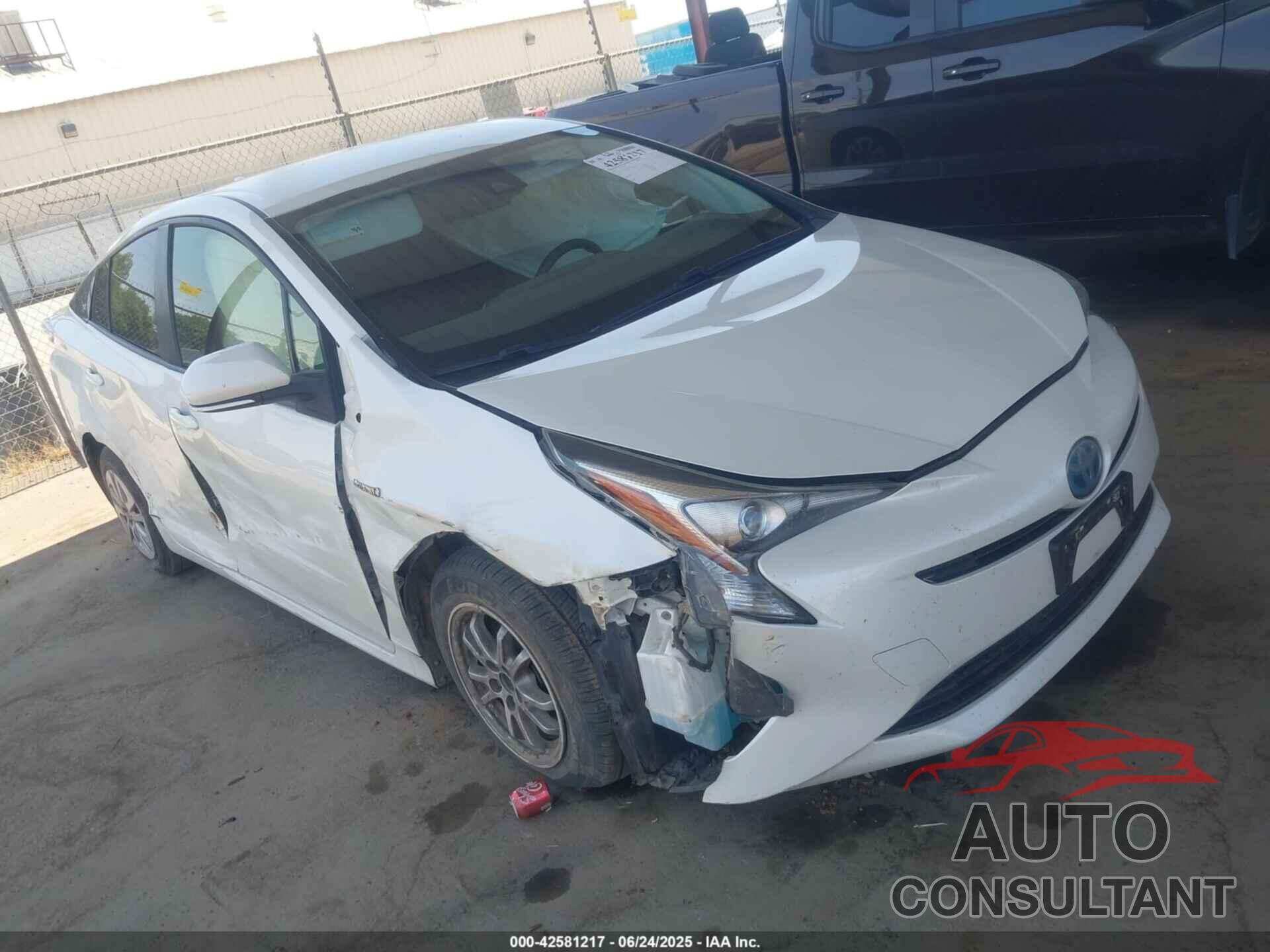 TOYOTA PRIUS 2017 - JTDKBRFU6H3553120