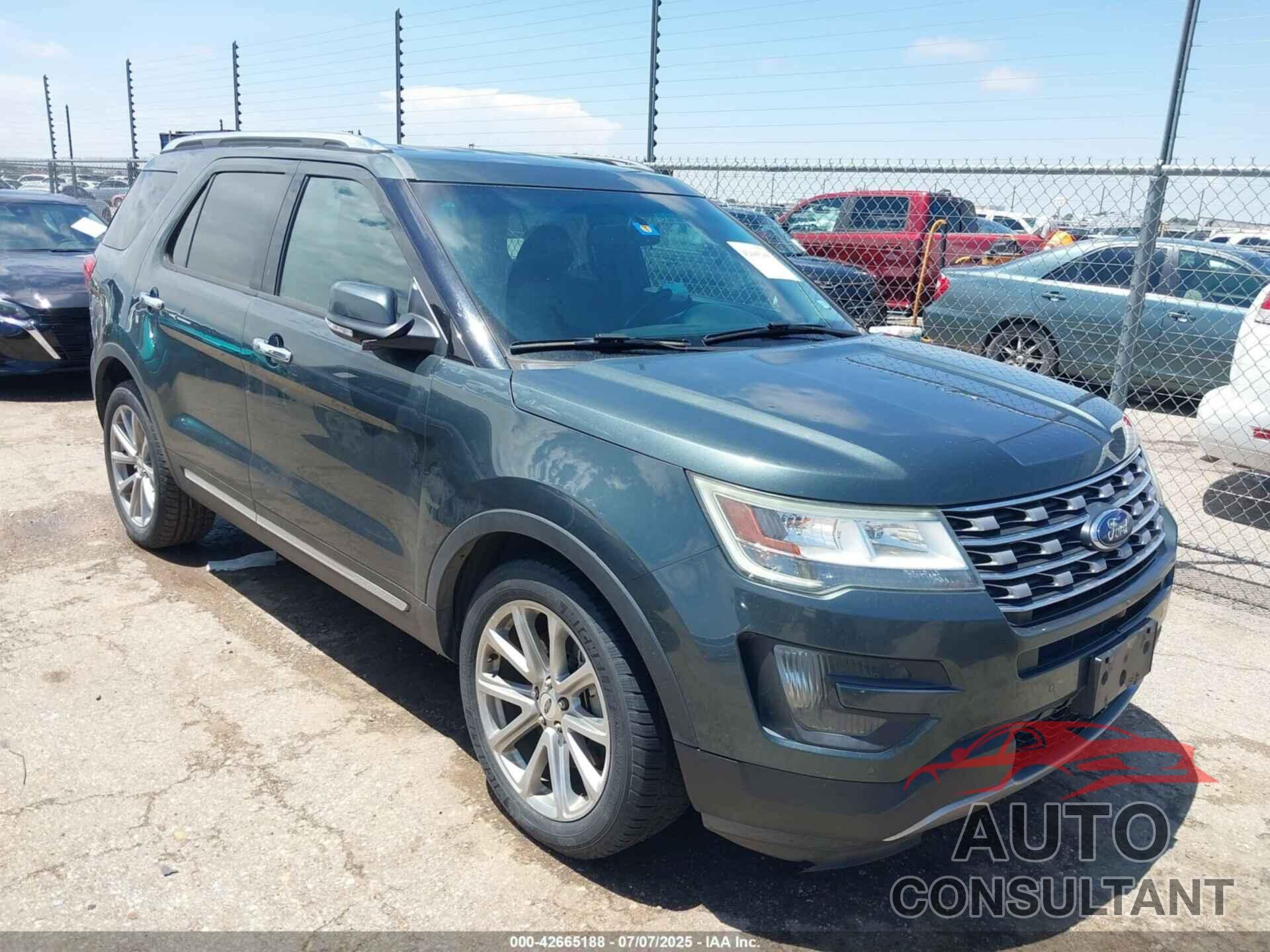 FORD EXPLORER 2016 - 1FM5K7F80GGA77244