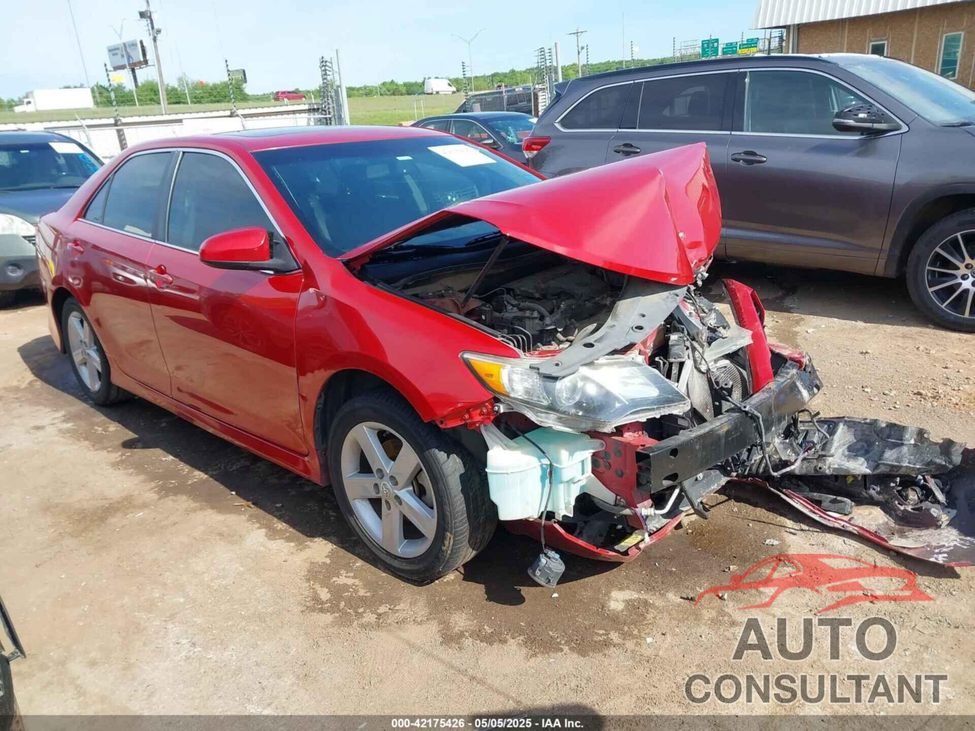 TOYOTA CAMRY 2013 - 4T1BF1FK6DU651228