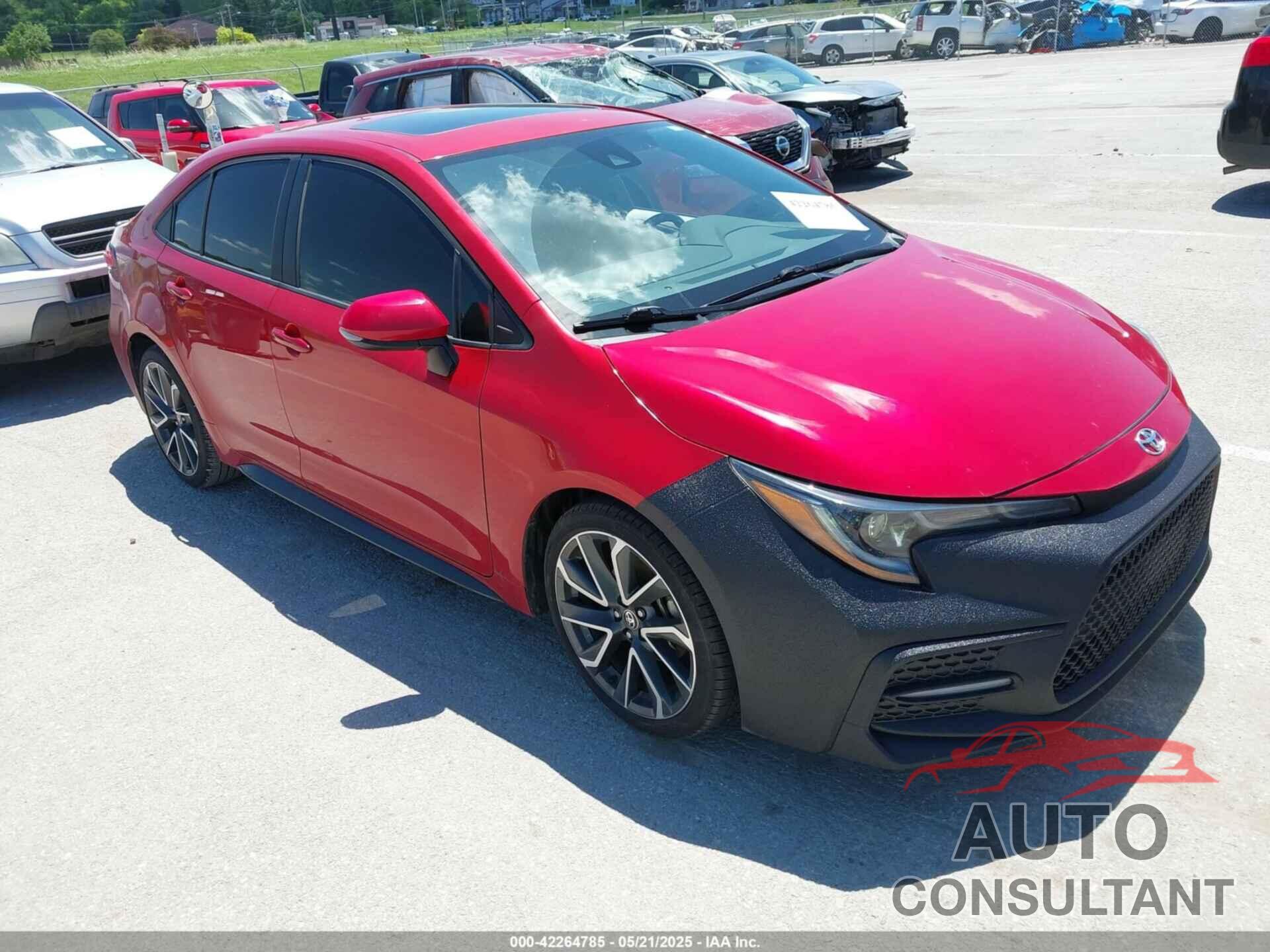 TOYOTA COROLLA 2020 - 5YFP4RCE1LP018578