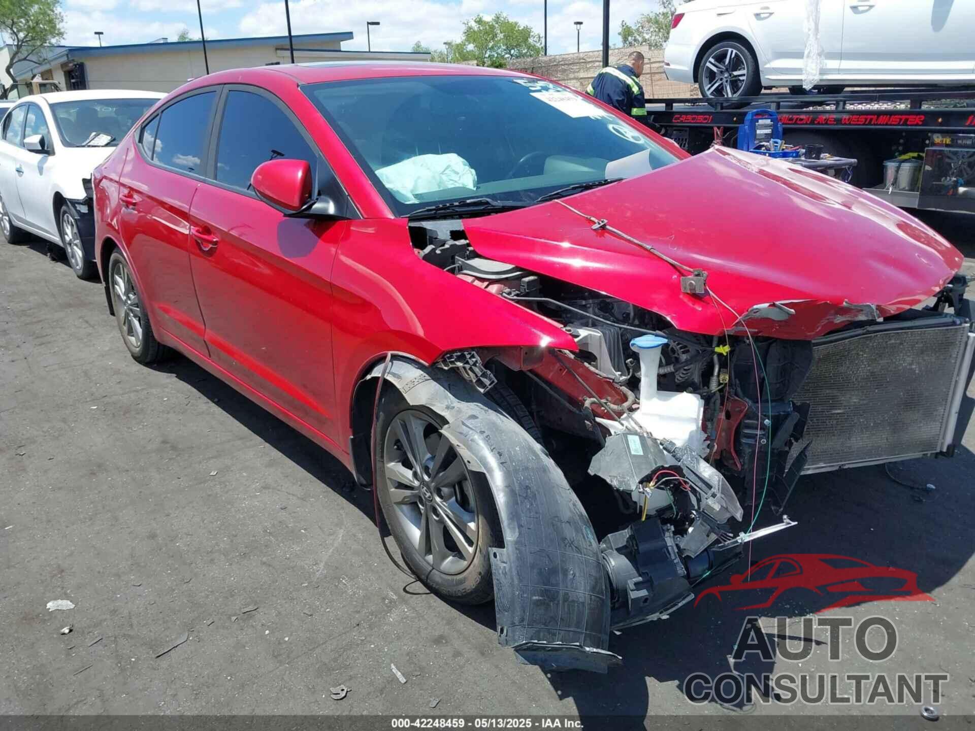 HYUNDAI ELANTRA 2018 - 5NPD84LFXJH261593