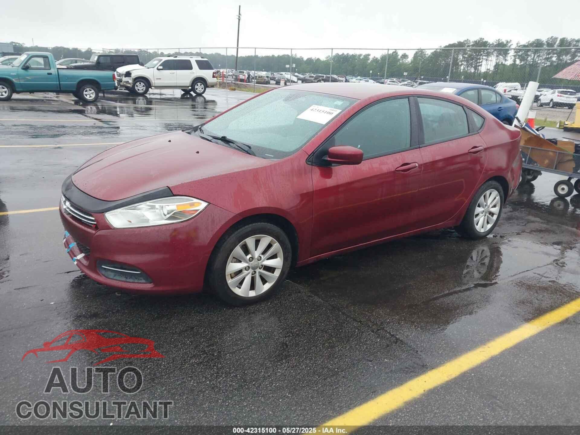 DODGE DART 2015 - 1C3CDFDHXFD345384