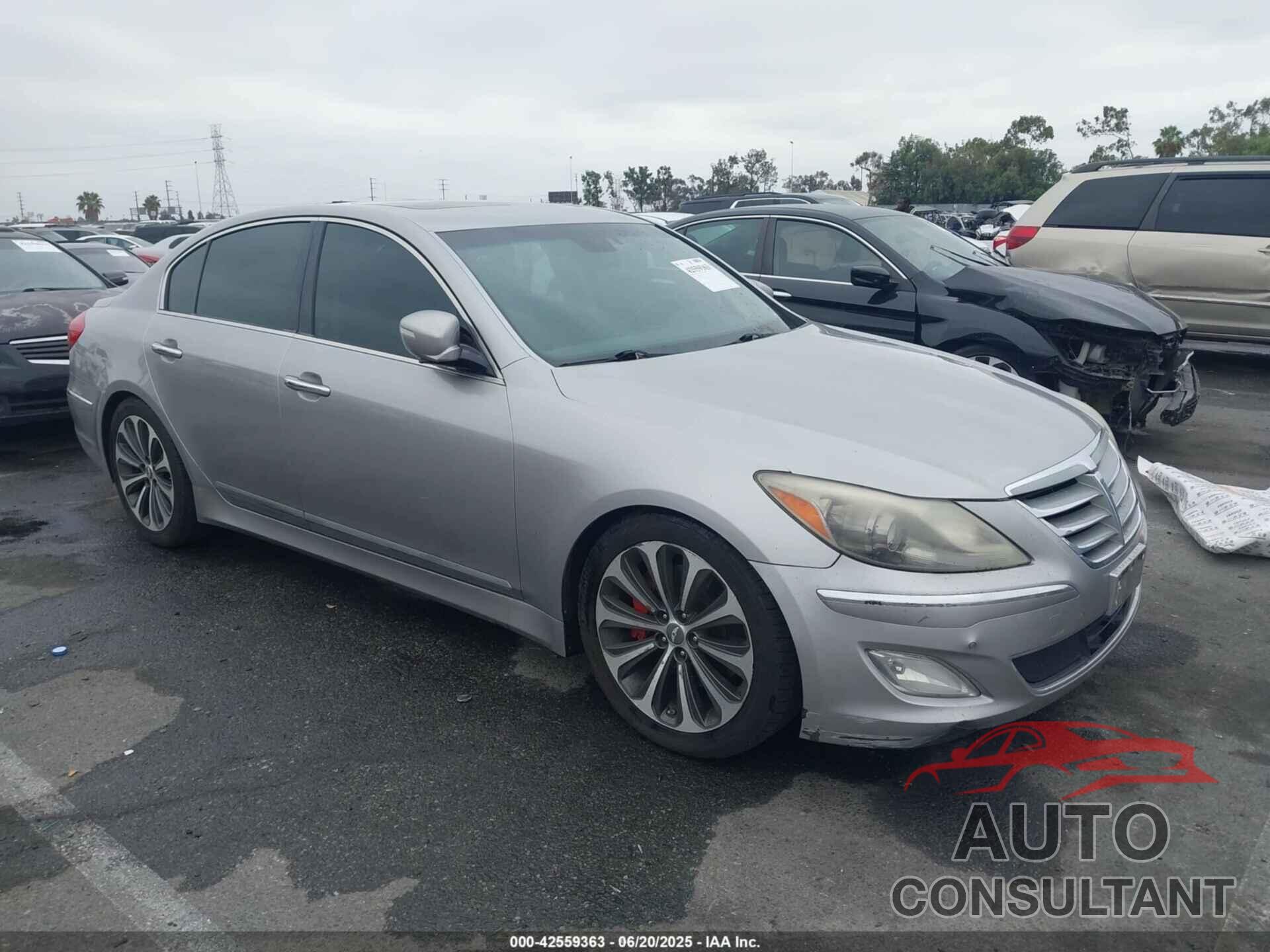 HYUNDAI GENESIS 2012 - KMHGC4DH5CU162826