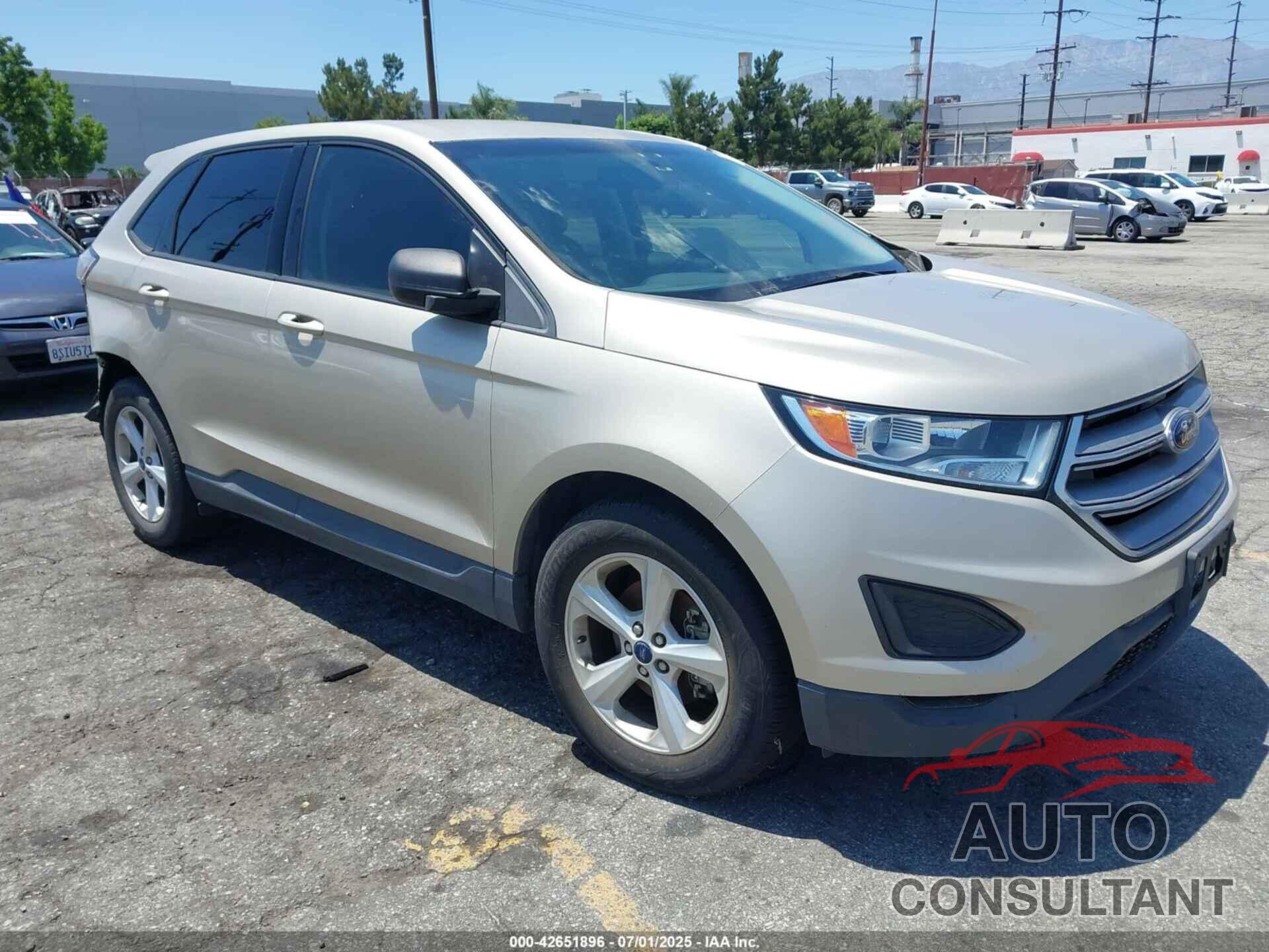 FORD EDGE 2017 - 2FMPK3G98HBC09989