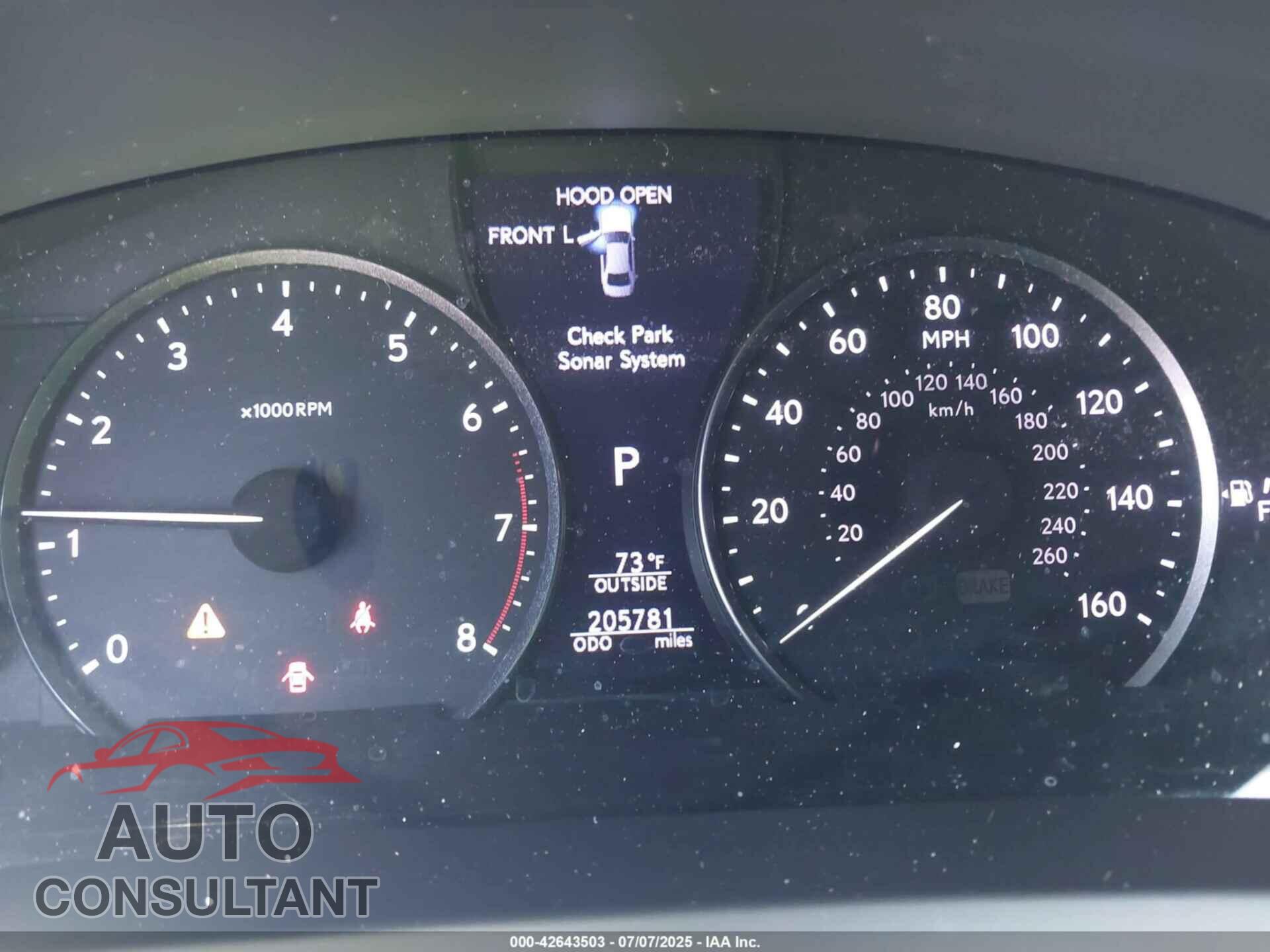 LEXUS LS 460 2014 - JTHBL5EF4E5131693
