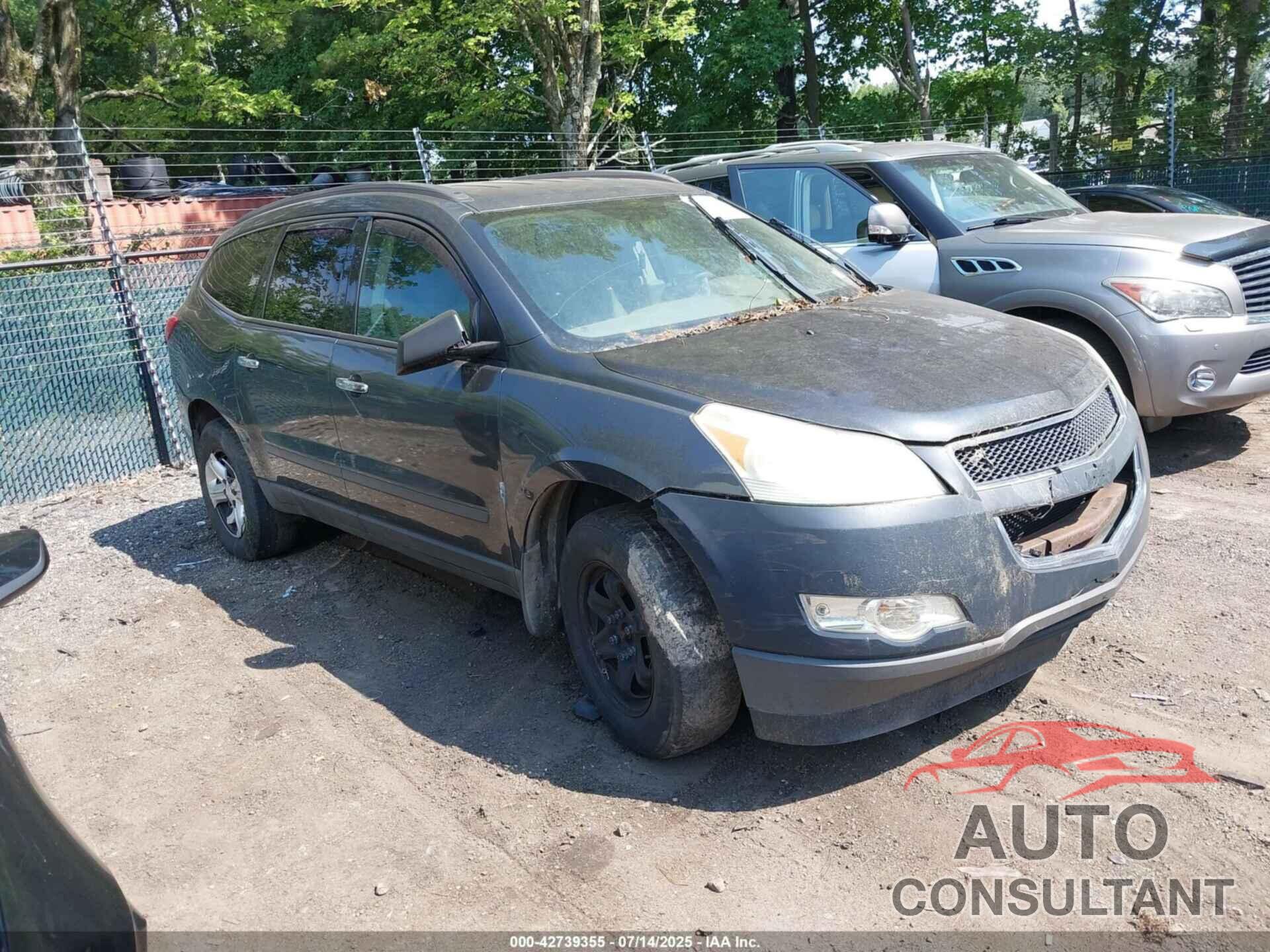 CHEVROLET TRAVERSE 2012 - 1GNKVEED7CJ421934