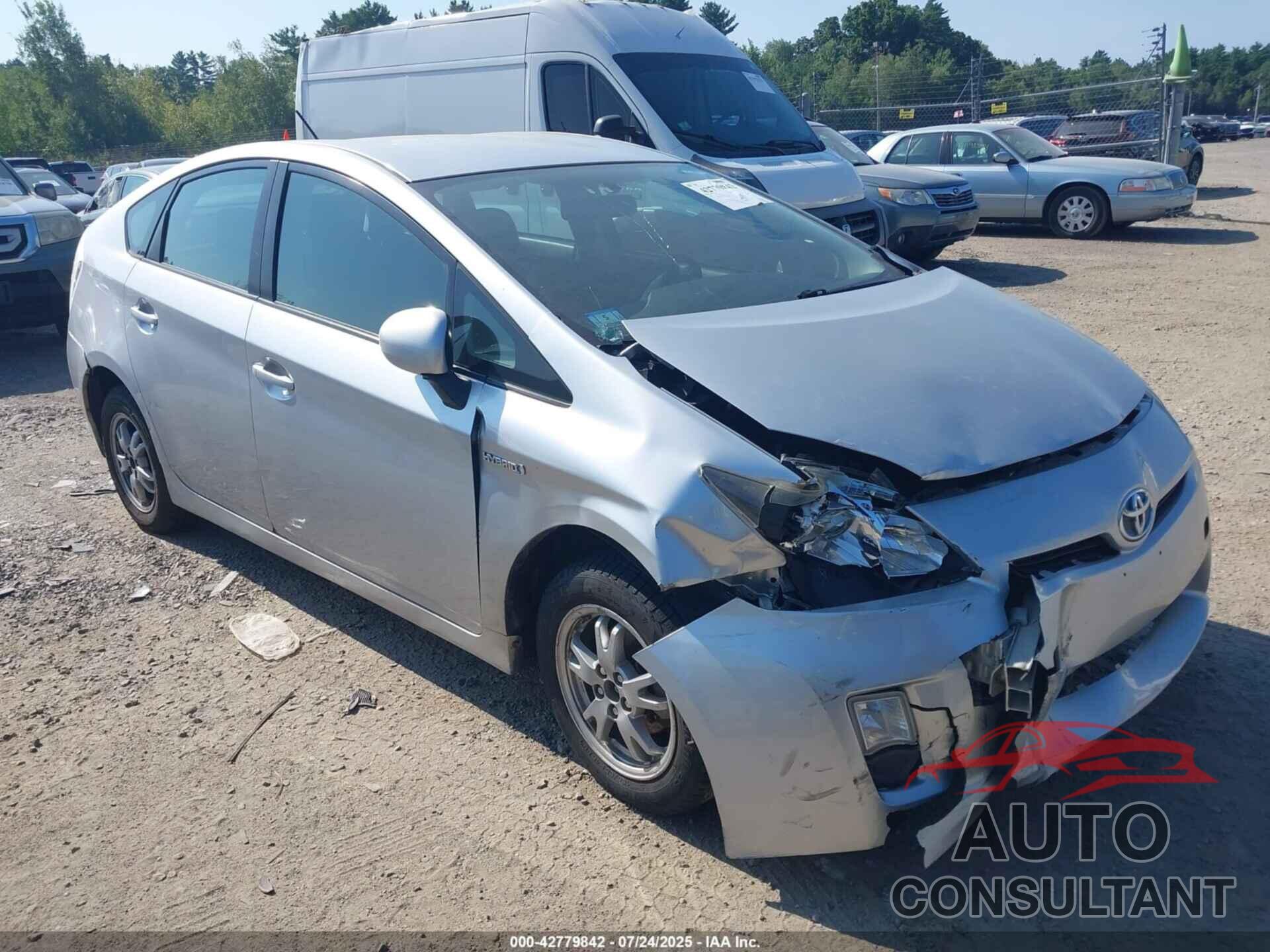 TOYOTA PRIUS 2010 - JTDKN3DU6A5093958