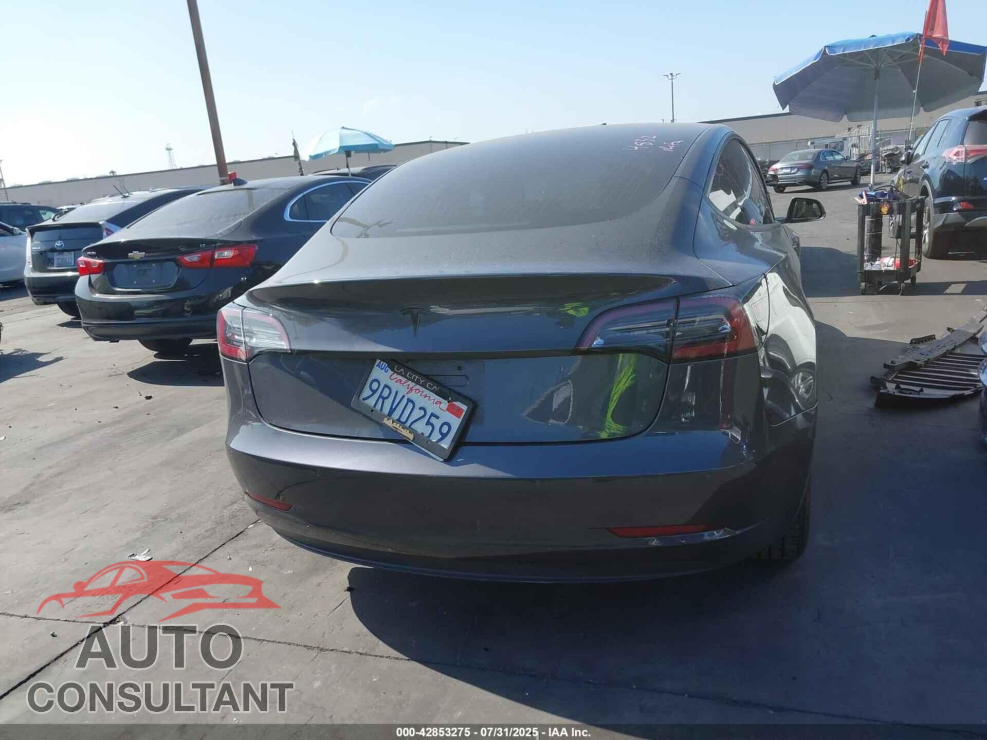 TESLA MODEL 3 2018 - 5YJ3E1EA7JF059166