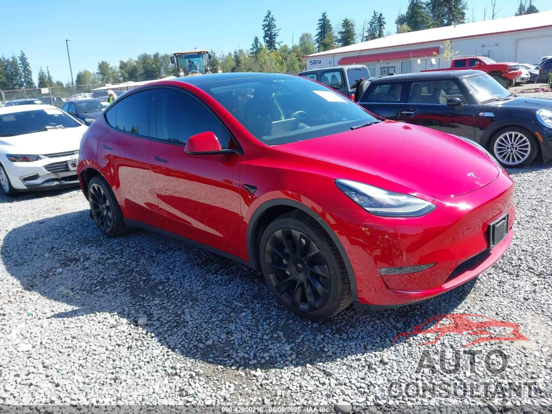 TESLA MODEL Y 2021 - 5YJYGAEE0MF199082