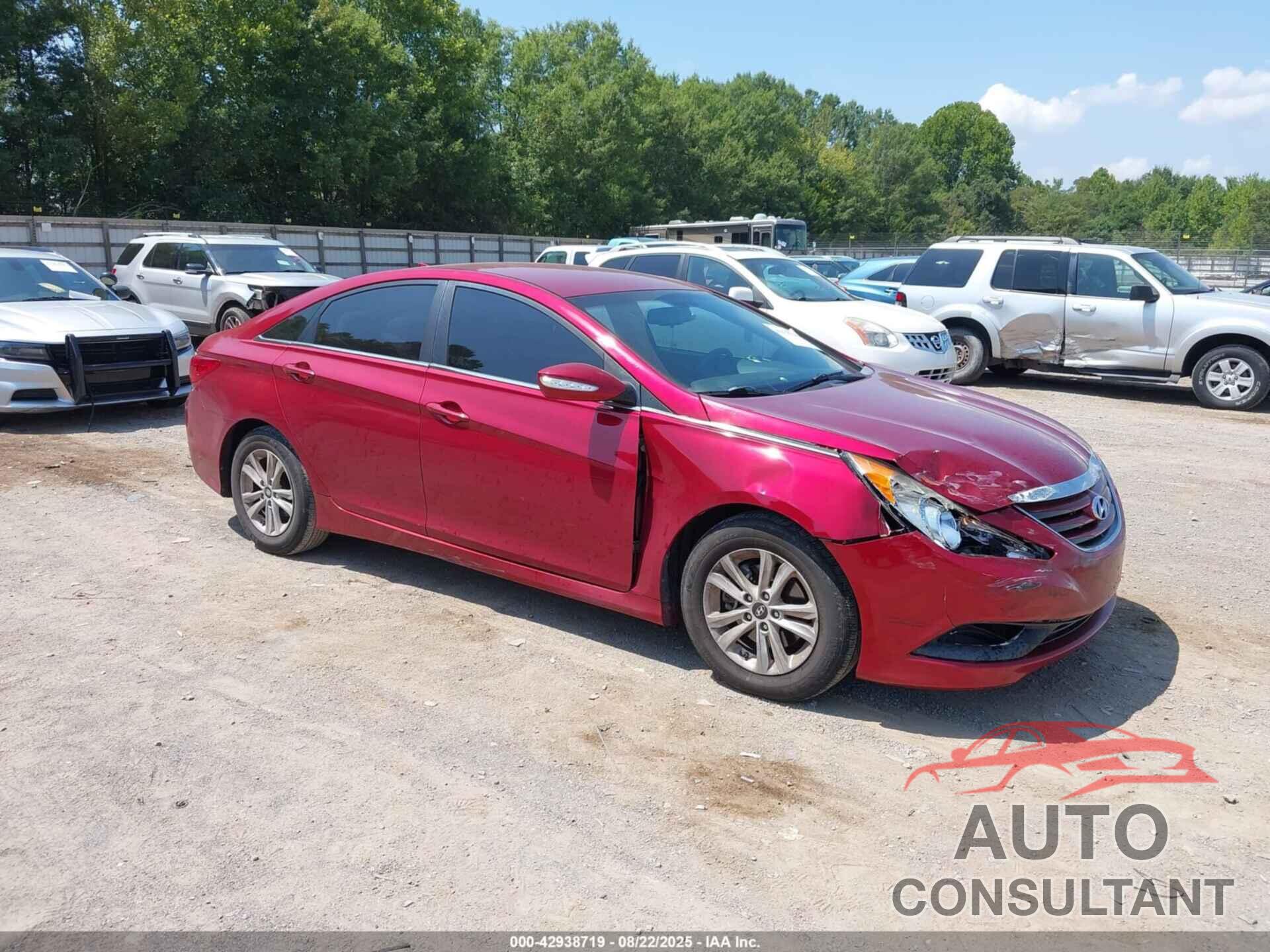 HYUNDAI SONATA 2014 - 5NPEB4AC0EH822596