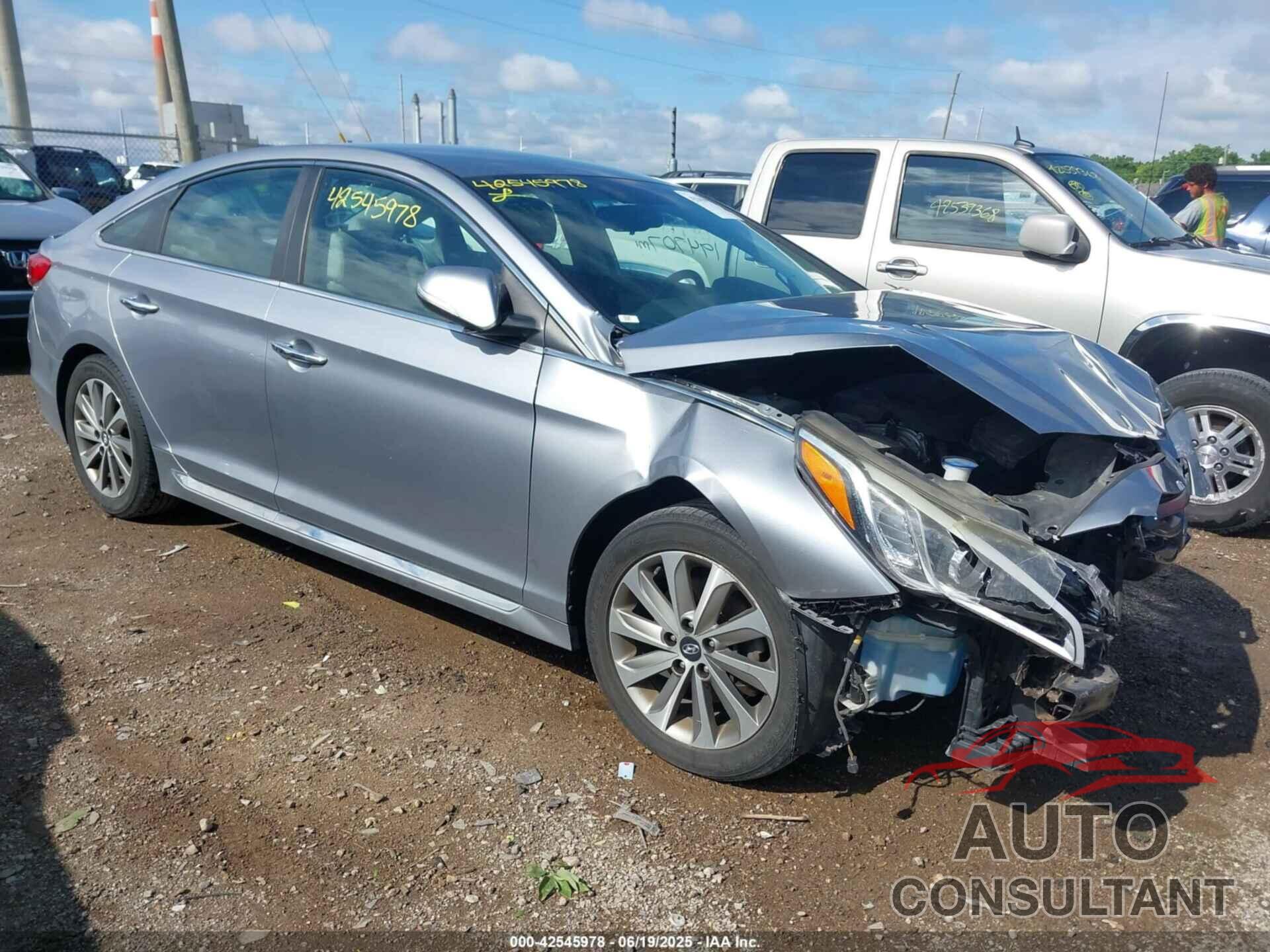 HYUNDAI SONATA 2015 - 5NPE34AFXFH106491
