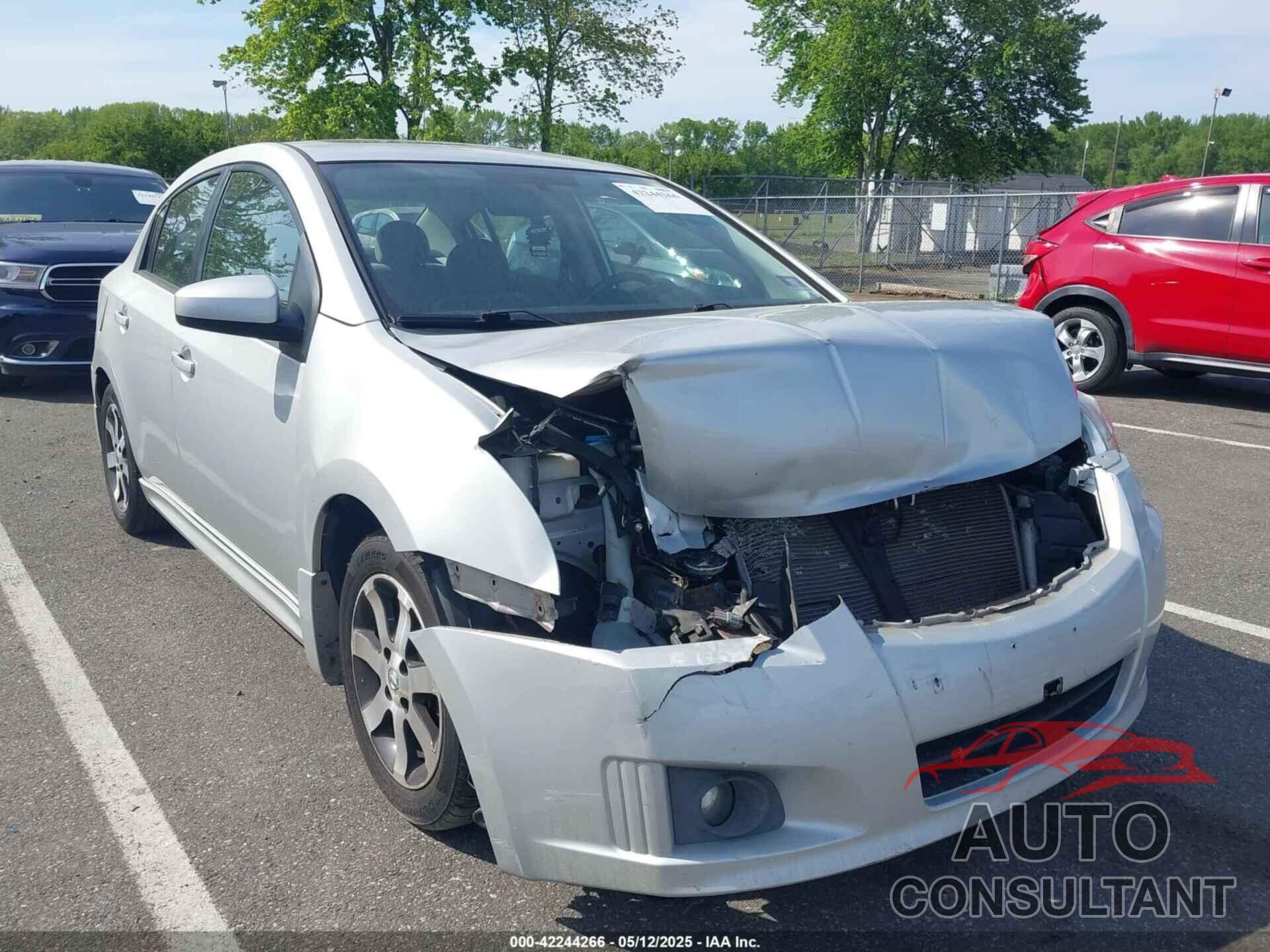 NISSAN SENTRA 2012 - 3N1AB6AP5CL765681