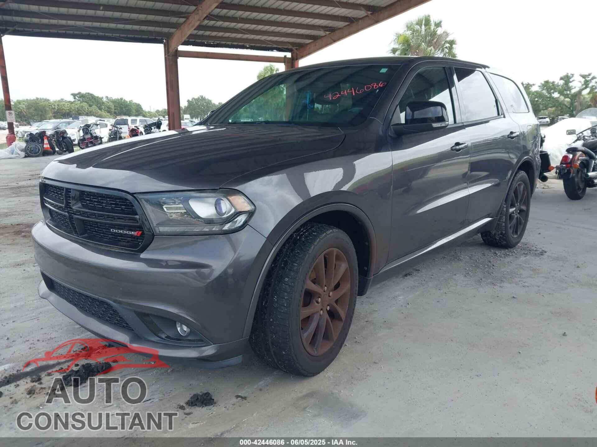 DODGE DURANGO 2017 - 1C4RDHDG2HC724607
