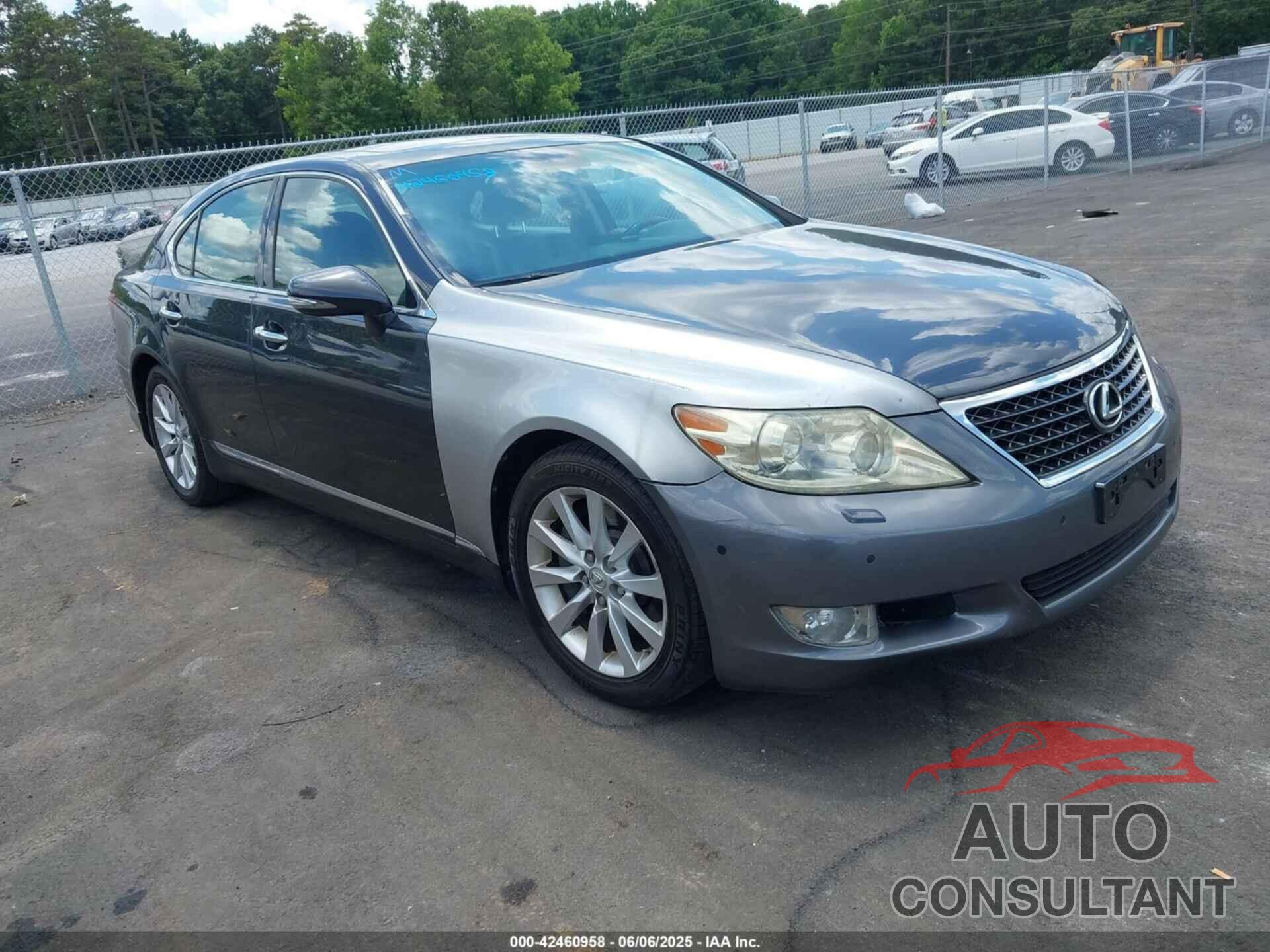 LEXUS LS 460 2011 - JTHCL5EF4B5012378