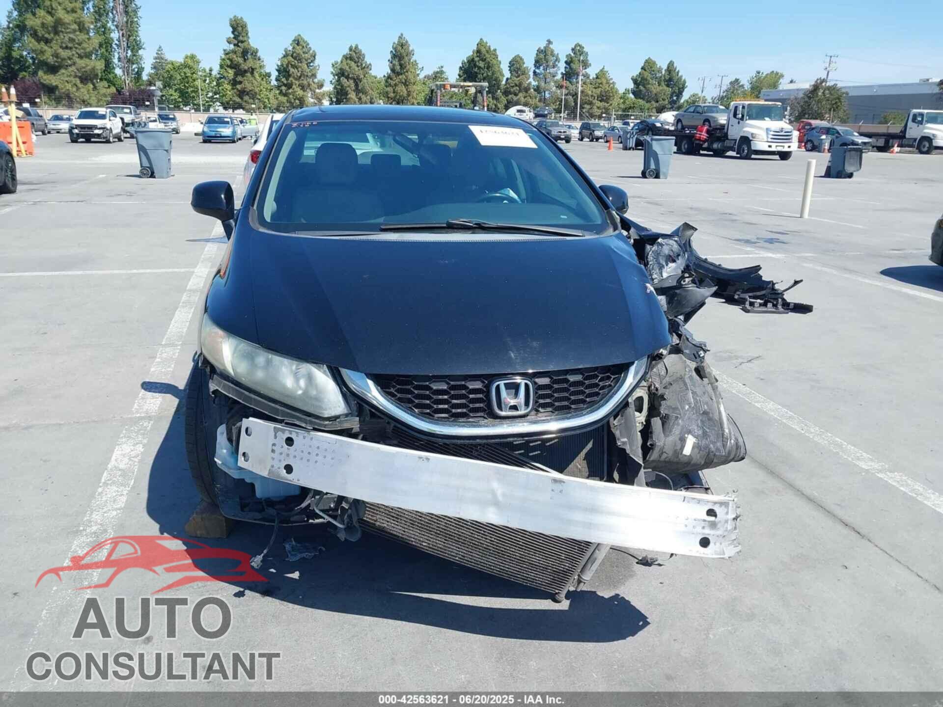 HONDA CIVIC 2013 - 19XFB2F94DE093351