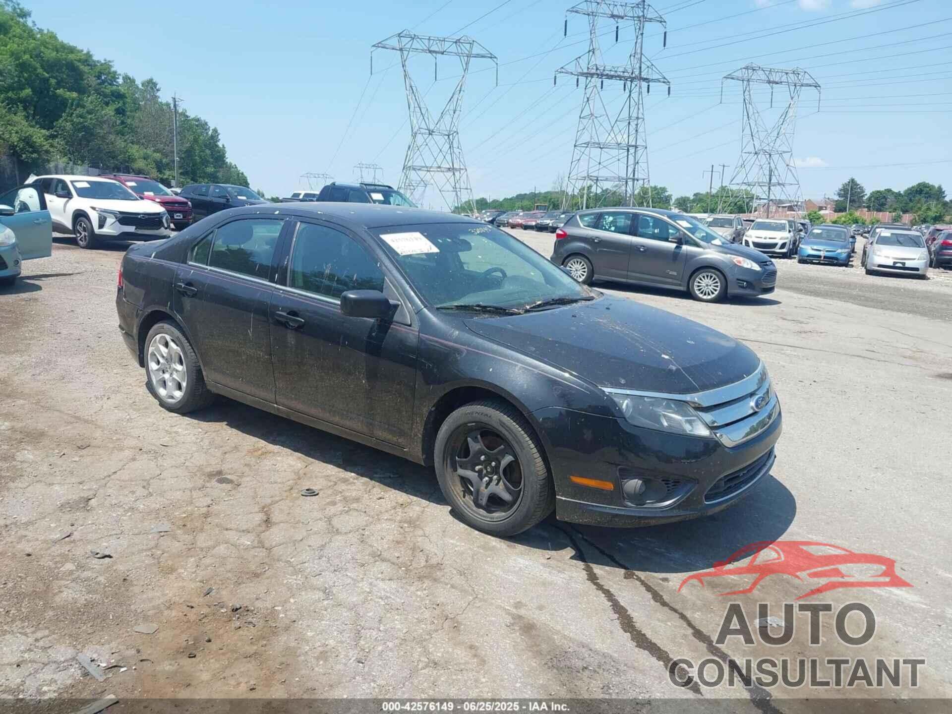 FORD FUSION 2011 - 3FAHP0HA2BR320845