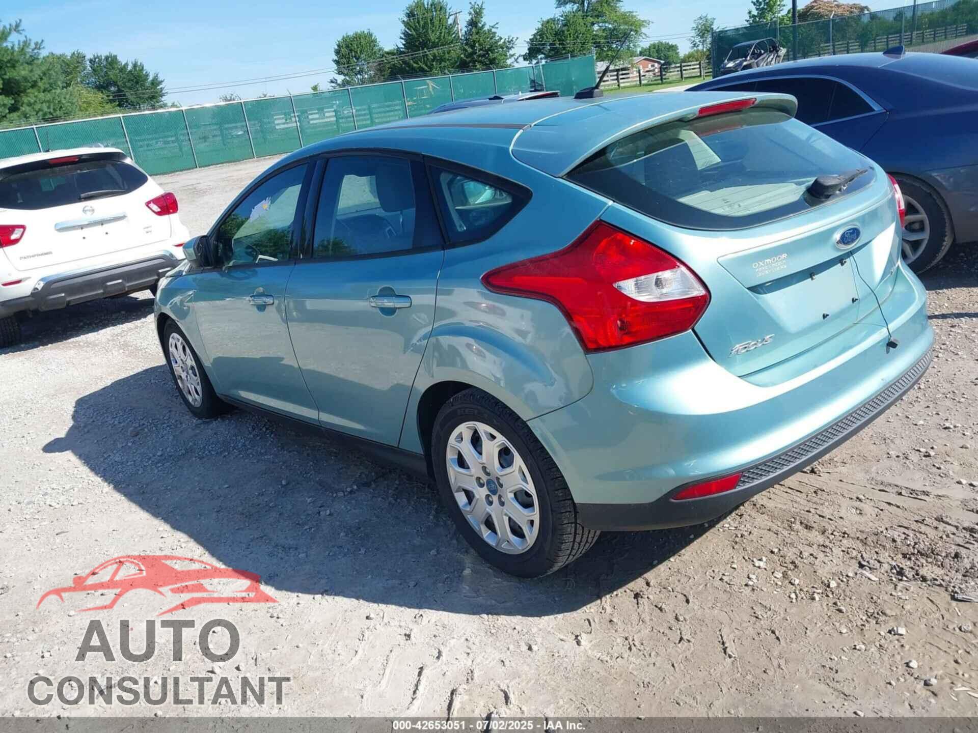 FORD FOCUS 2012 - 1FAHP3K27CL299848