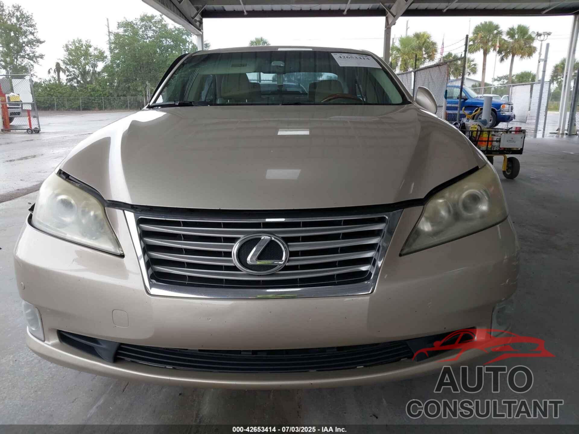 LEXUS ES 350 2011 - JTHBK1EG9B2457636