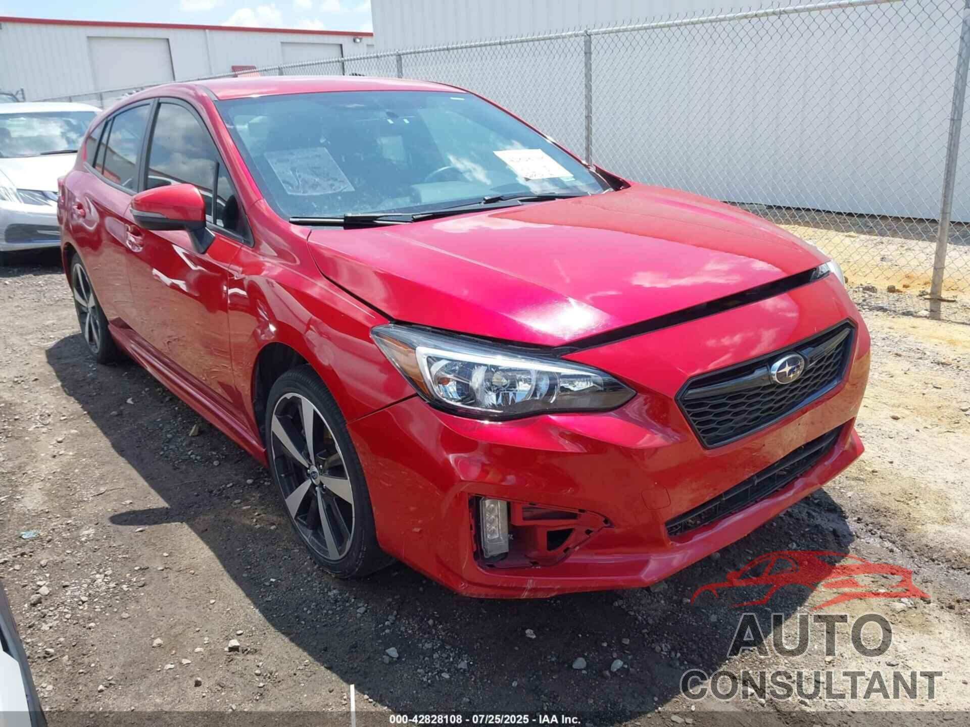 SUBARU IMPREZA 2018 - 4S3GTAK63J3751994