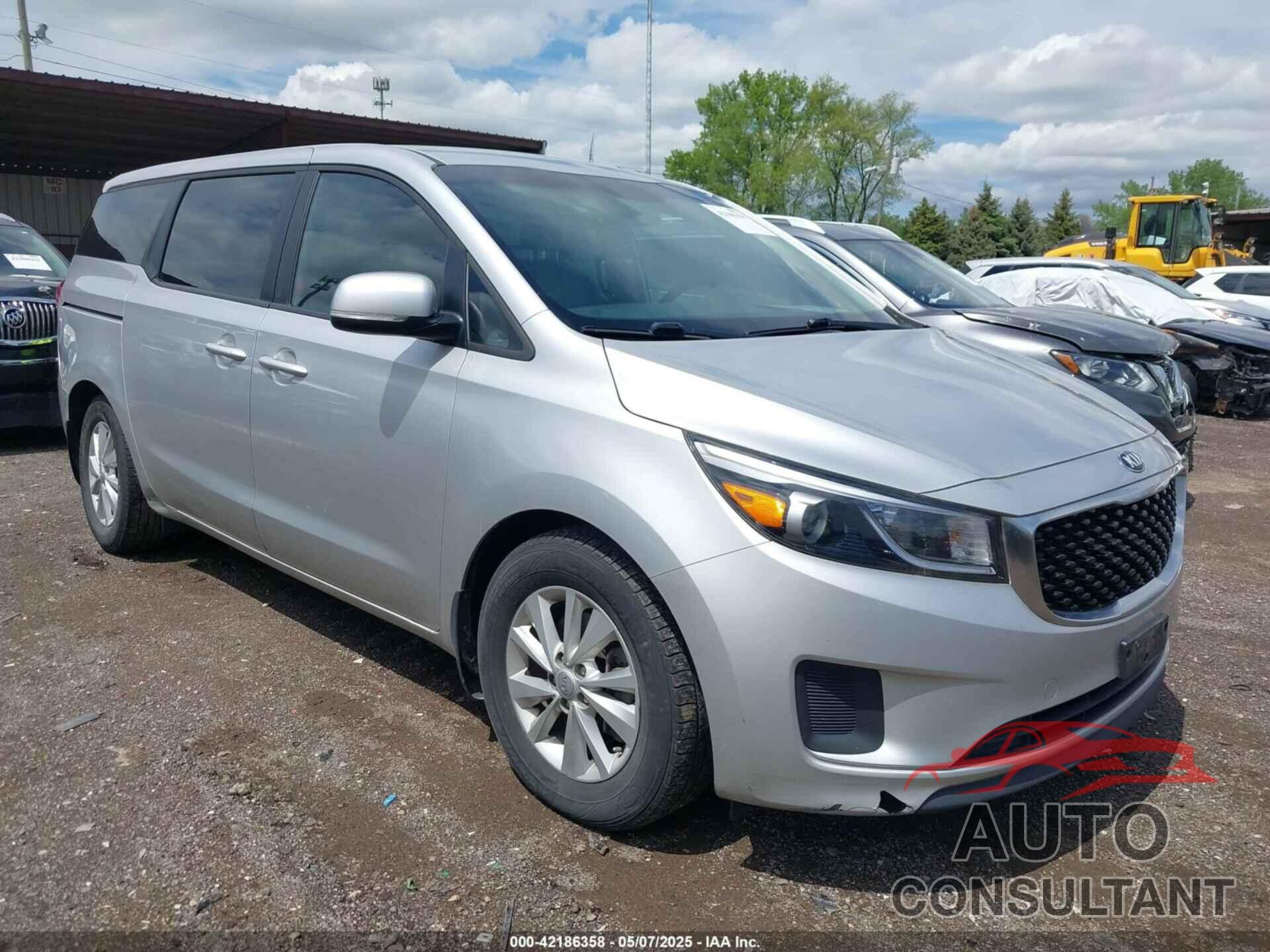 KIA SEDONA 2016 - KNDMA5C10G6182399