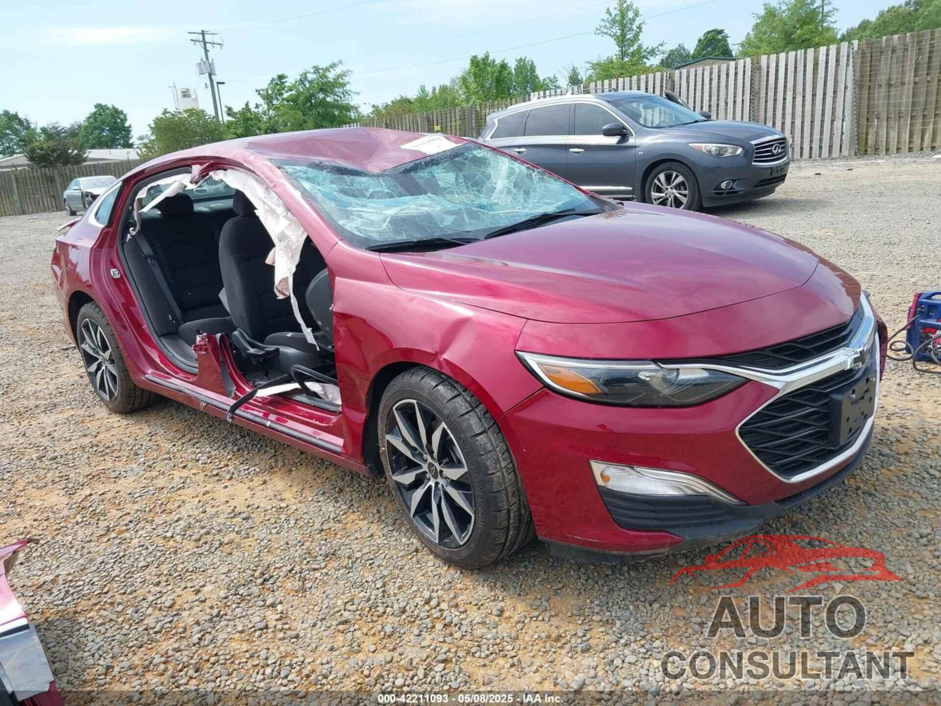 CHEVROLET MALIBU 2020 - 1G1ZG5ST0LF125131