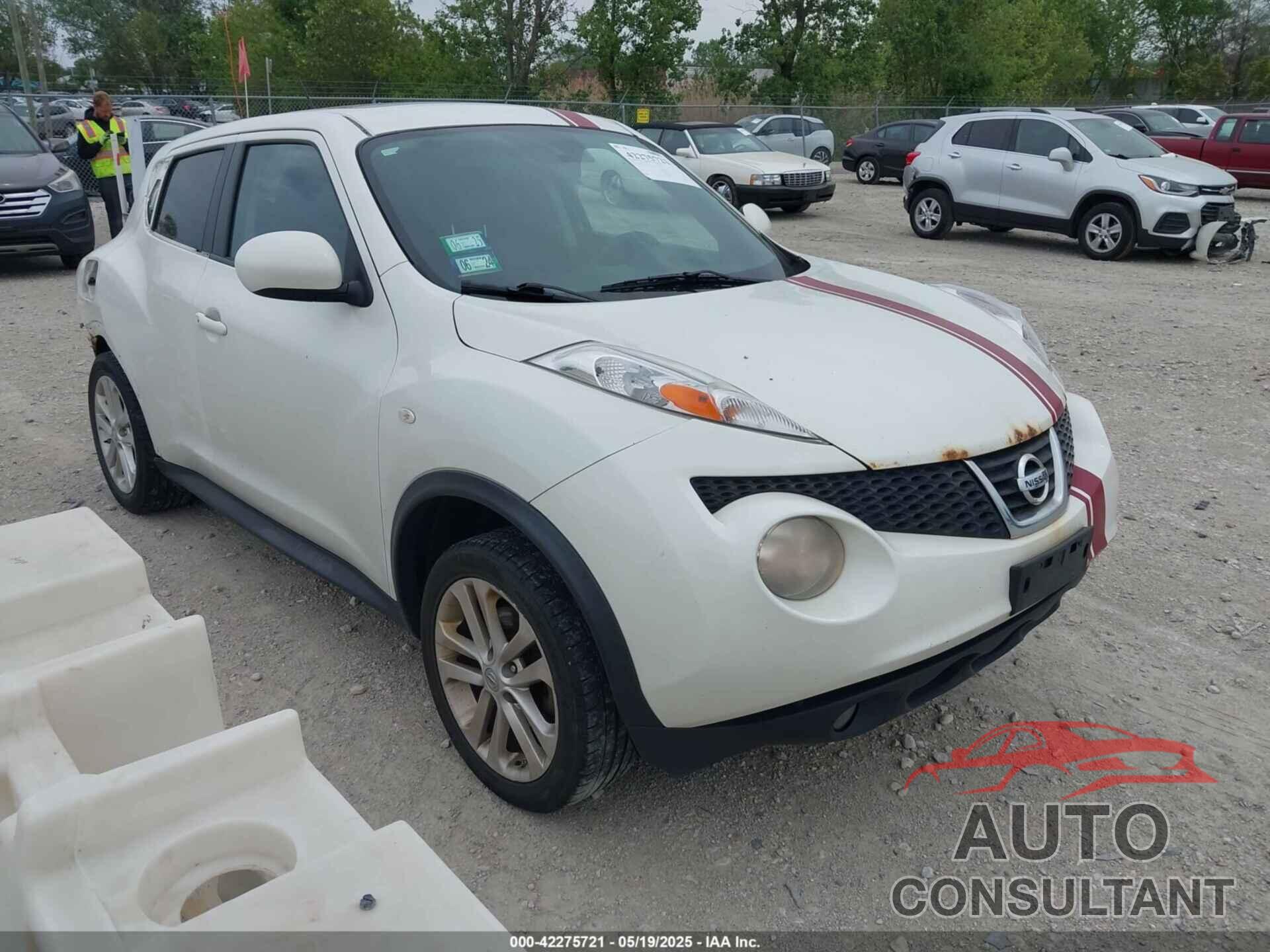 NISSAN JUKE 2013 - JN8AF5MV4DT210776