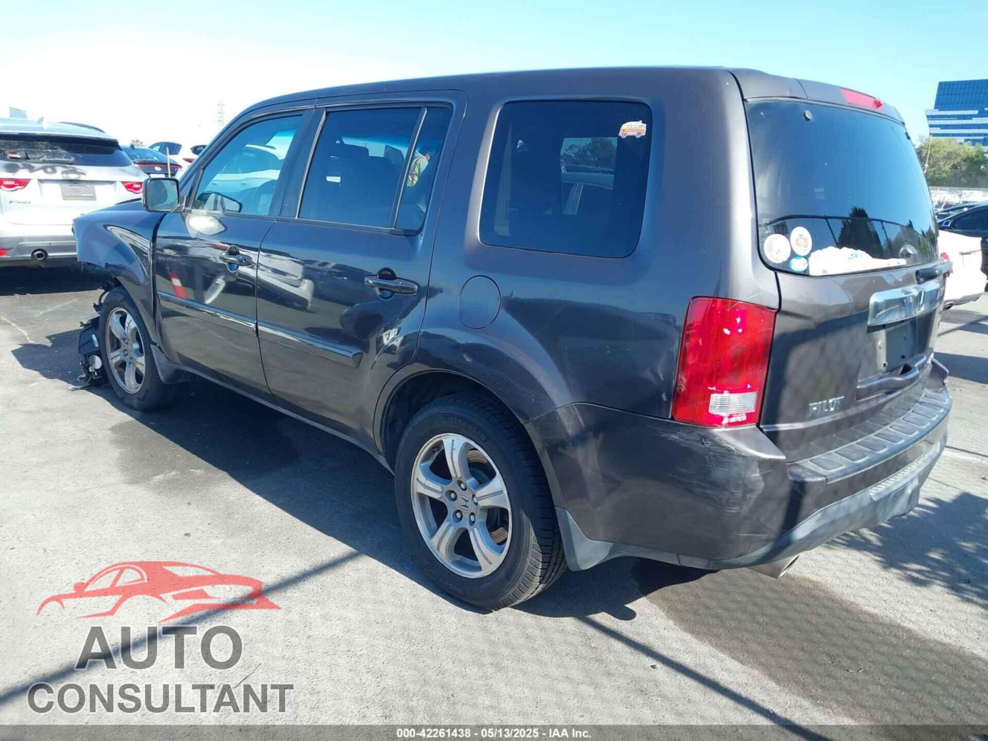 HONDA PILOT 2012 - 5FNYF4H75CB048285