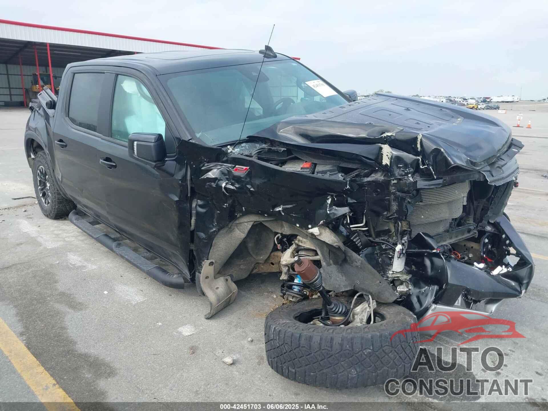 CHEVROLET SILVERADO 1500 2022 - 3GCUDHEL1NG673549
