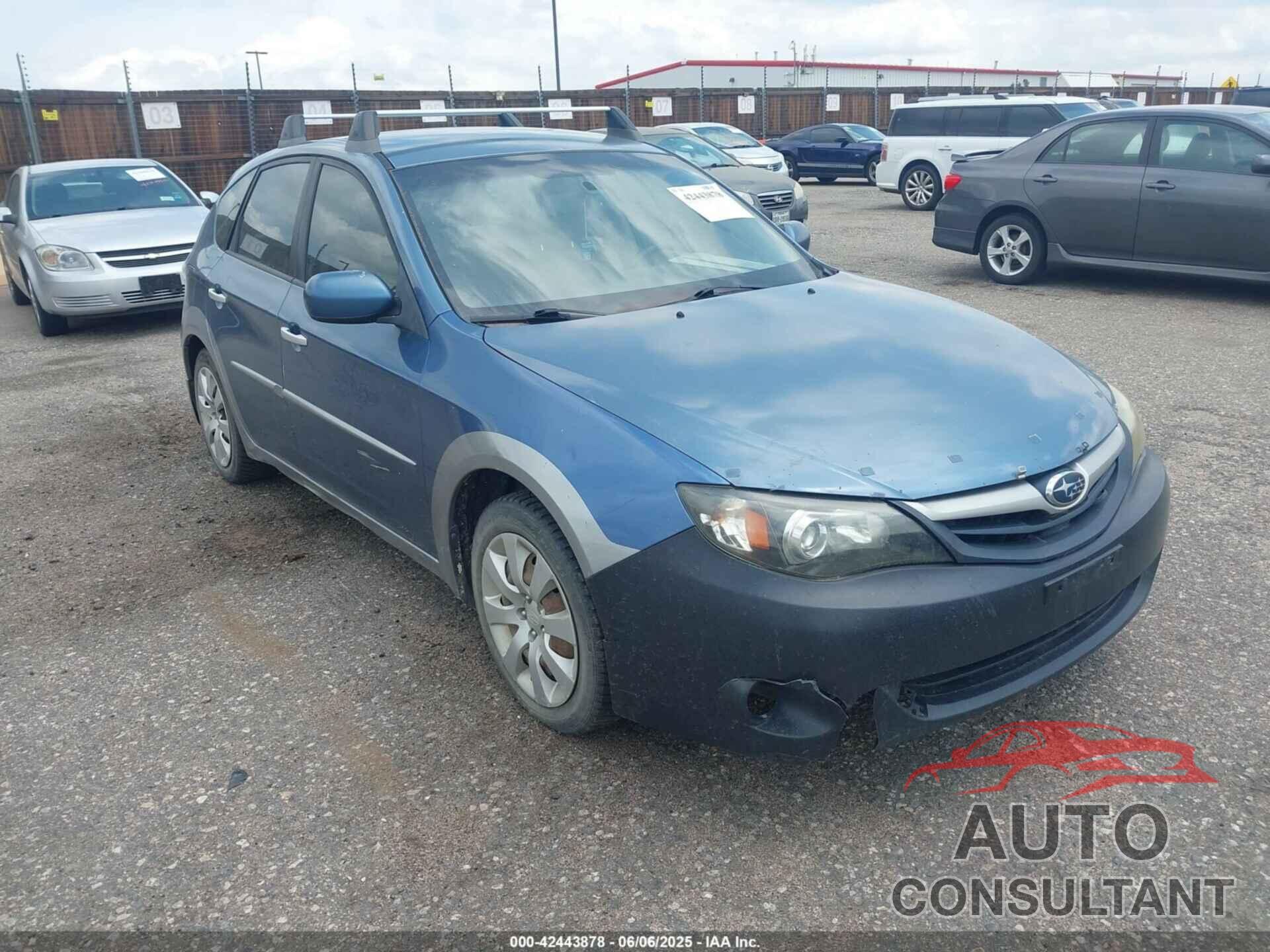 SUBARU IMPREZA OUTBACK SPORT 2010 - JF1GH6D68AH820036