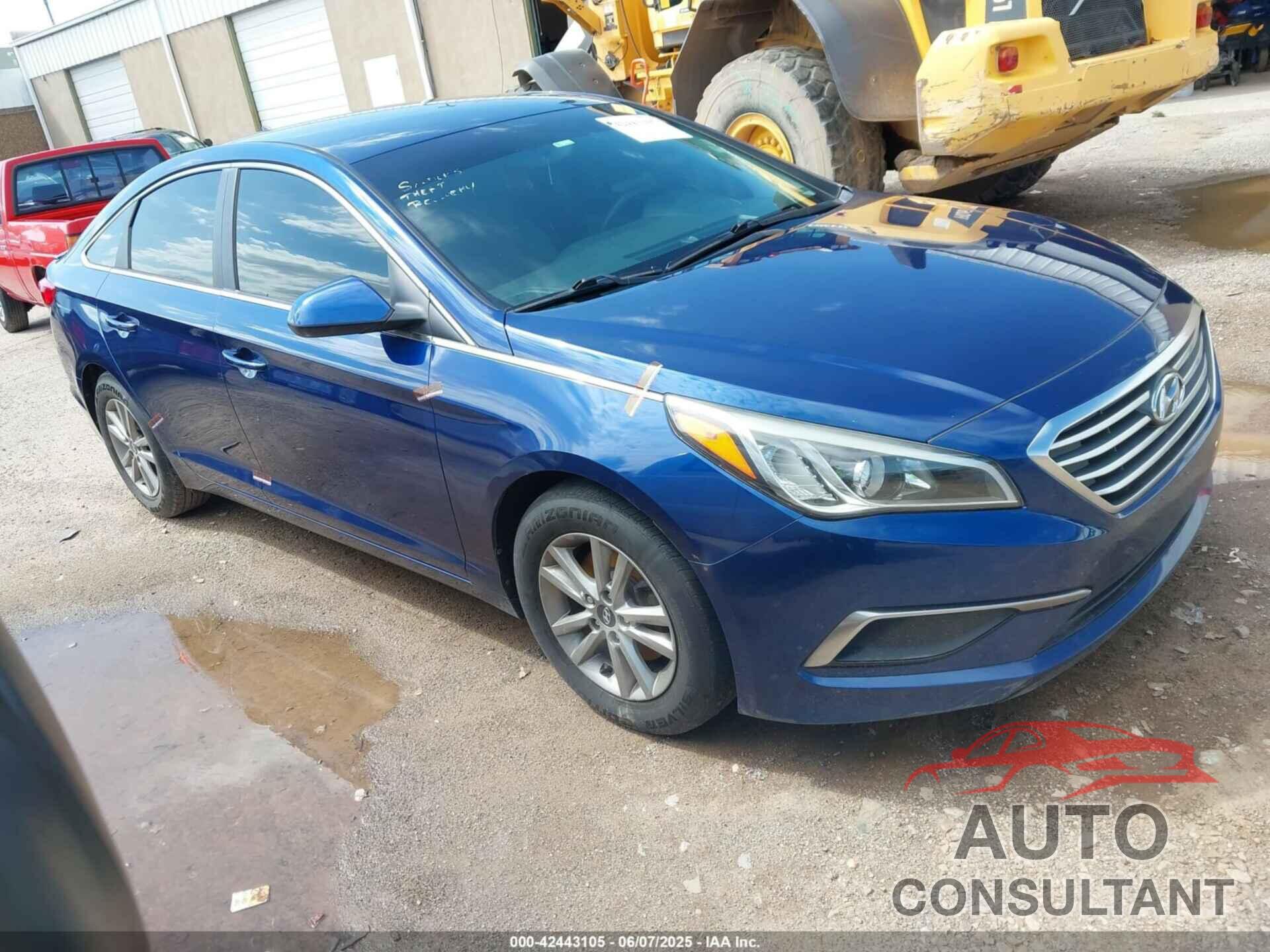 HYUNDAI SONATA 2016 - 5NPE24AF2GH319679