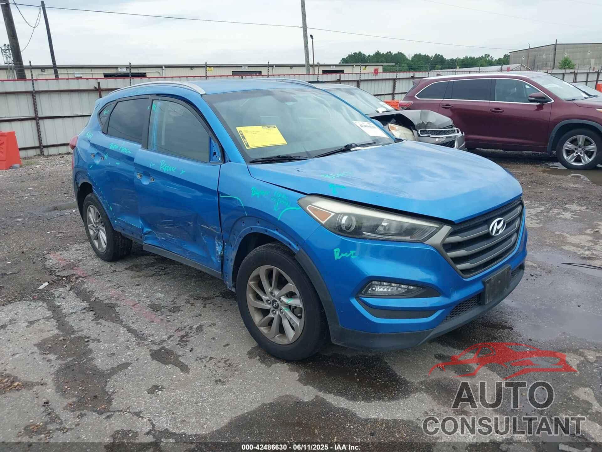 HYUNDAI TUCSON 2016 - KM8J33A40GU109779