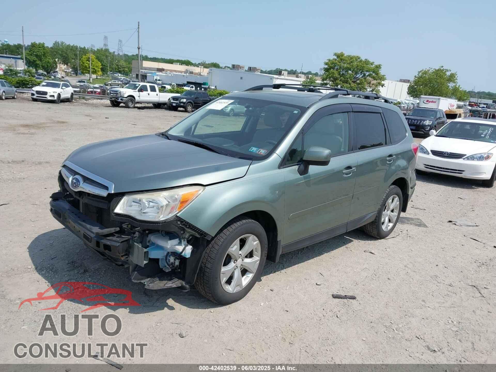 SUBARU FORESTER 2014 - JF2SJAEC0EH421371