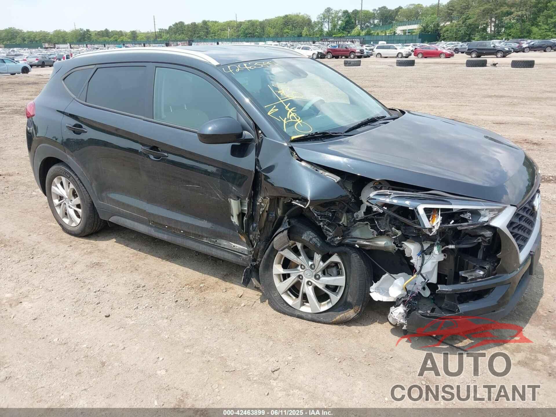 HYUNDAI TUCSON 2021 - KM8J3CA48MU372002