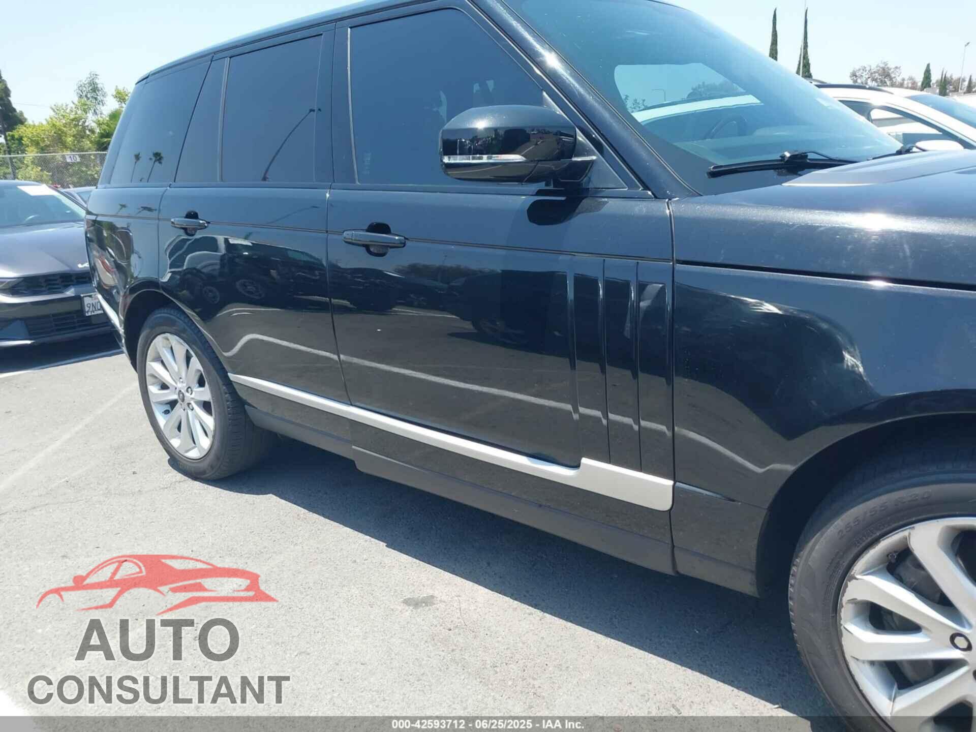 LAND ROVER RANGE ROVER 2013 - SALGS2DF1DA118926