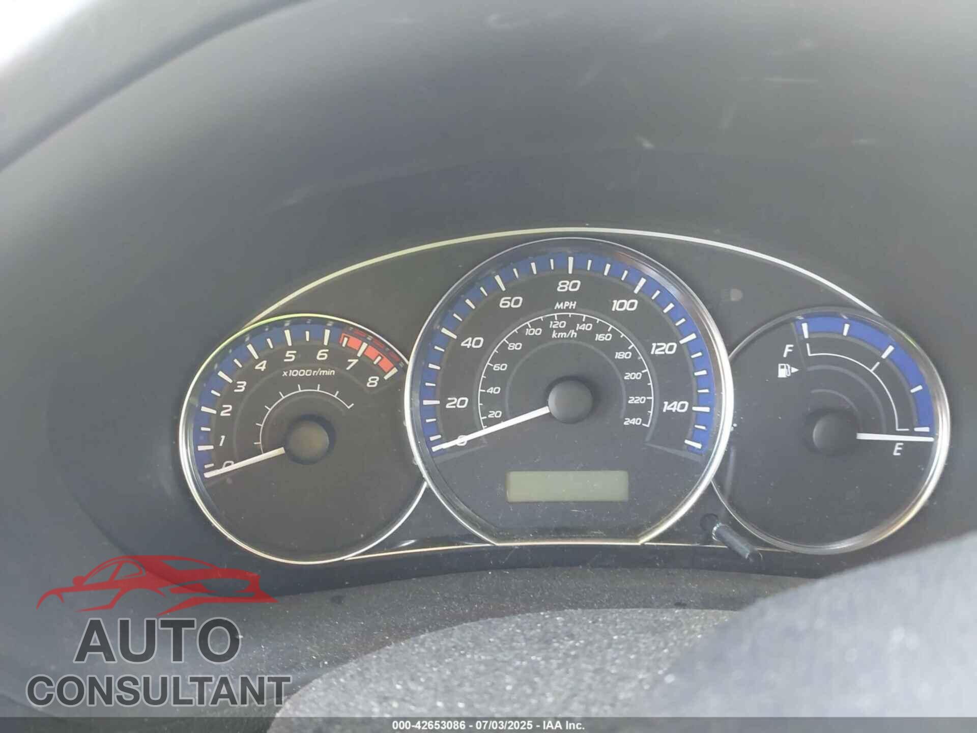 SUBARU FORESTER 2012 - JF2SHABCXCH446596
