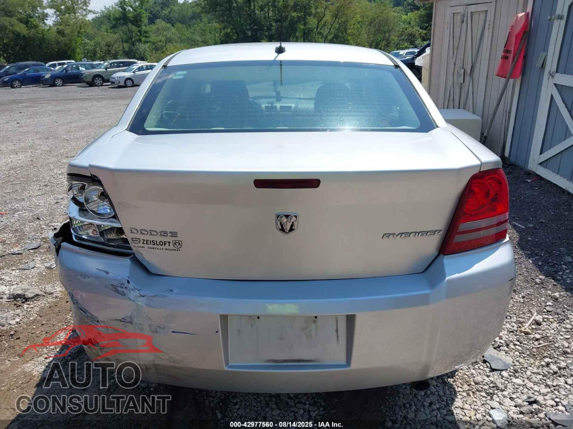 DODGE AVENGER 2010 - 1B3CC1FB5AN217469