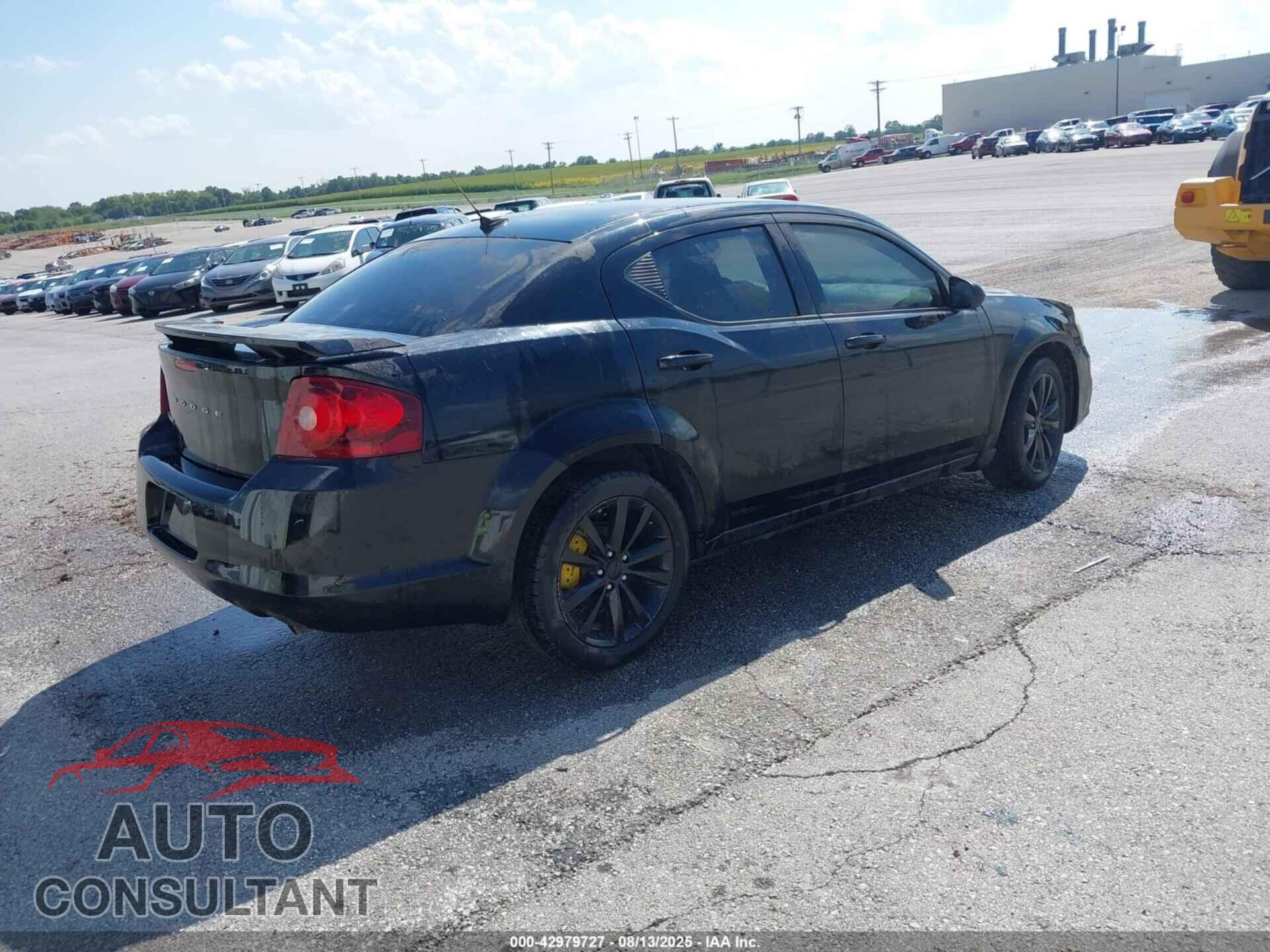 DODGE AVENGER 2013 - 1C3CDZCB3DN652630